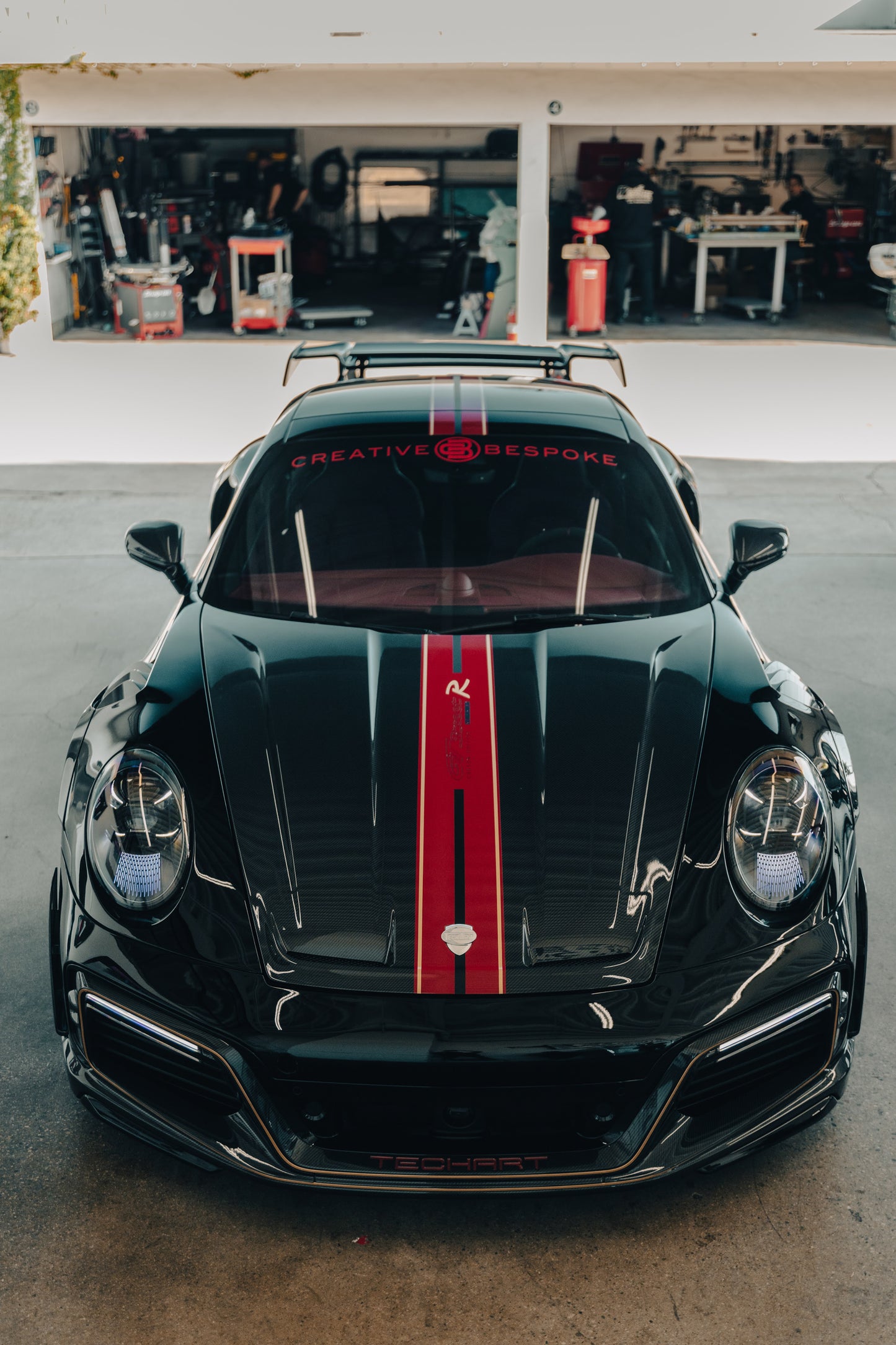 TECHART GTstreet R 13/87 based on 992 Turbo(S) - Creative Bespoke - Phoenix, AZ - SEMA21 - 2021