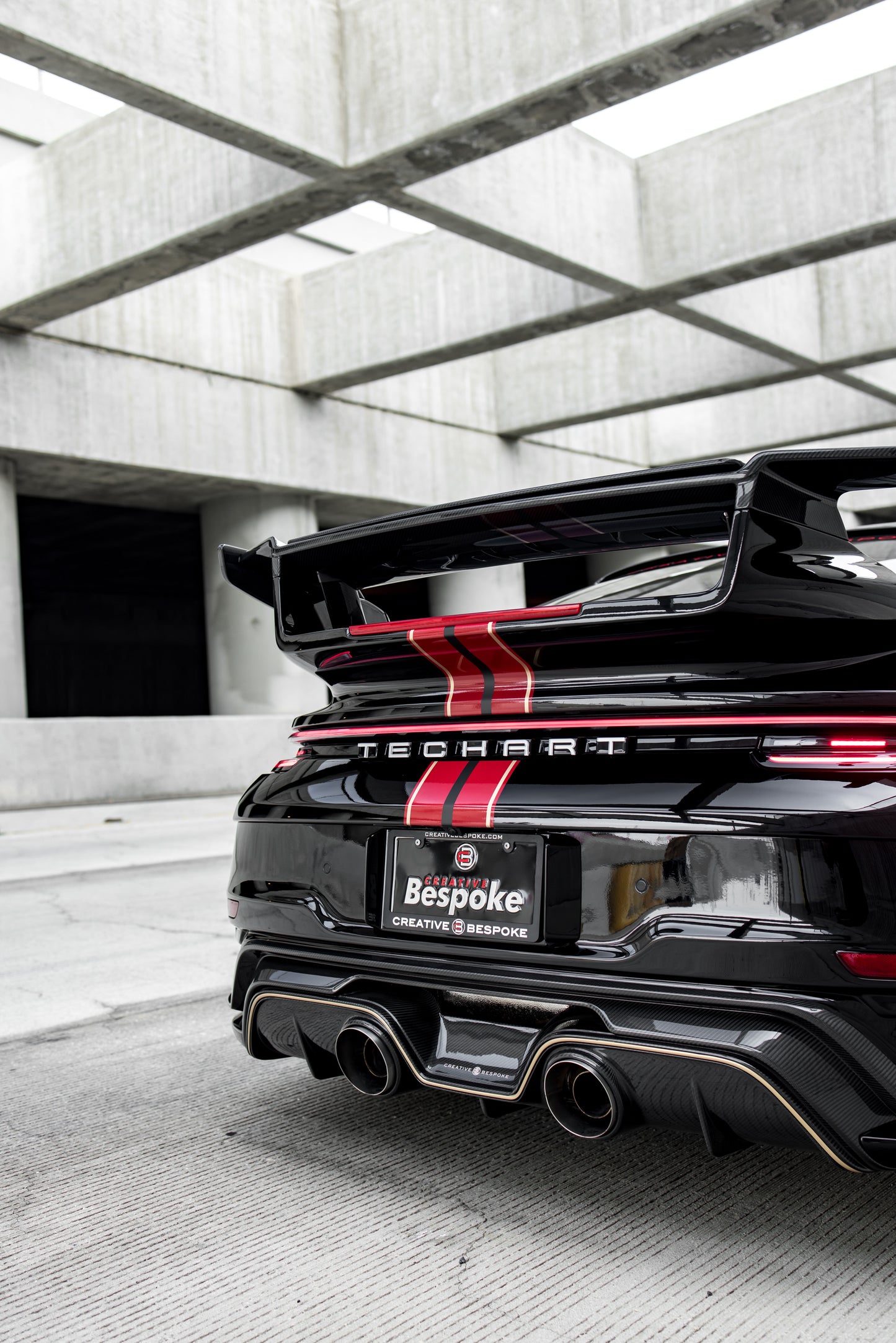 TECHART GTstreet R 13/87 based on 992 Turbo(S) - Creative Bespoke - Phoenix, AZ - SEMA21 - 2021