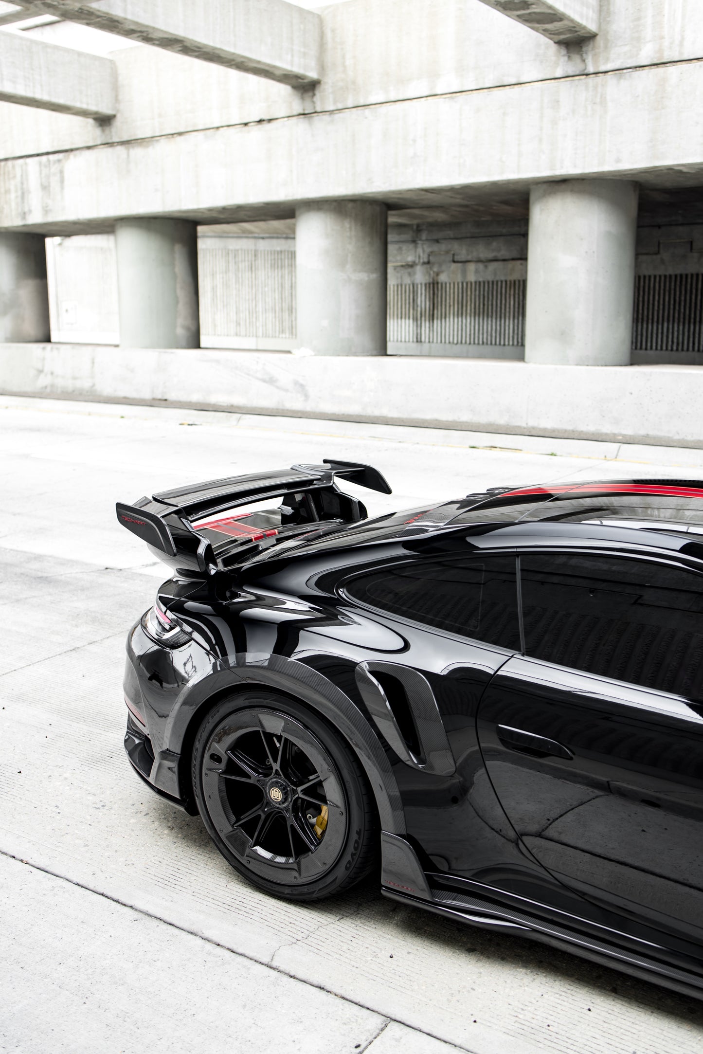 TECHART GTstreet R 13/87 based on 992 Turbo(S) - Creative Bespoke - Phoenix, AZ - SEMA21 - 2021