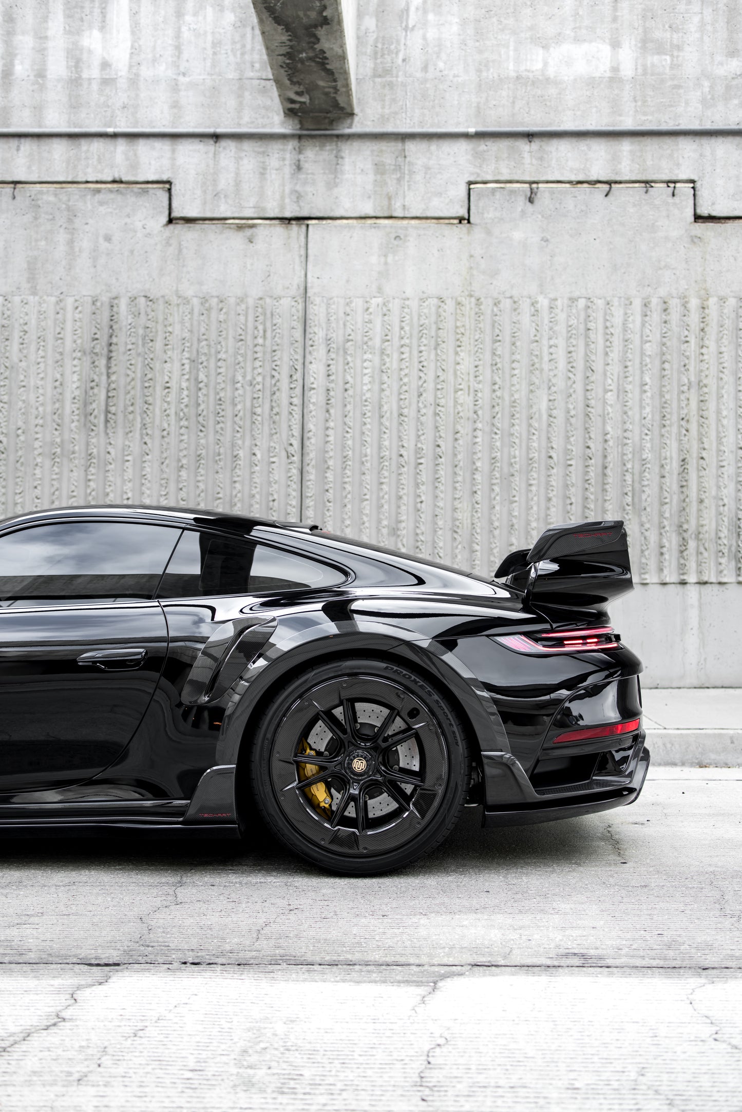TECHART GTstreet R 13/87 based on 992 Turbo(S) - Creative Bespoke - Phoenix, AZ - SEMA21 - 2021