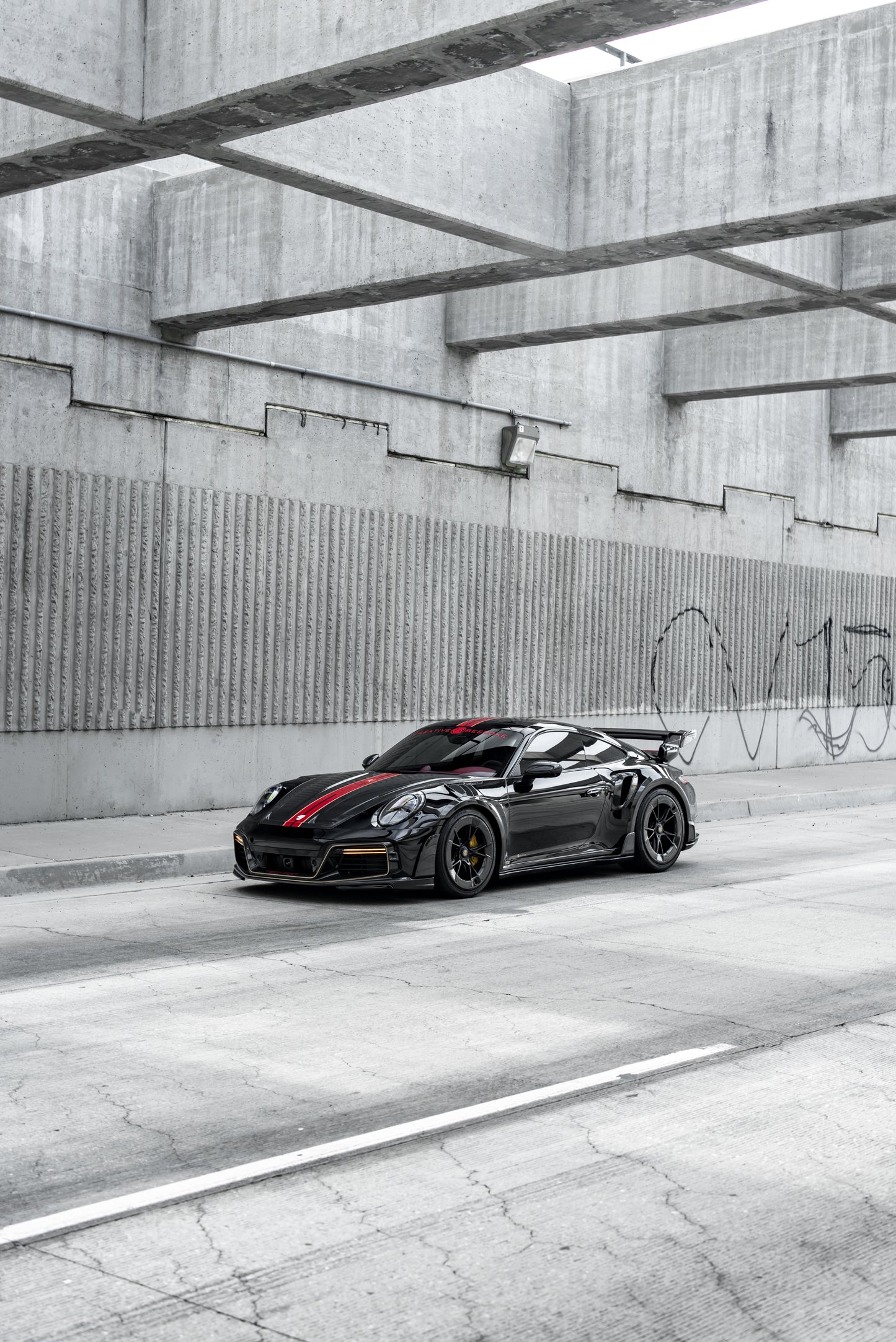TECHART GTstreet R 13/87 based on 992 Turbo(S) - Creative Bespoke - Phoenix, AZ - SEMA21 - 2021
