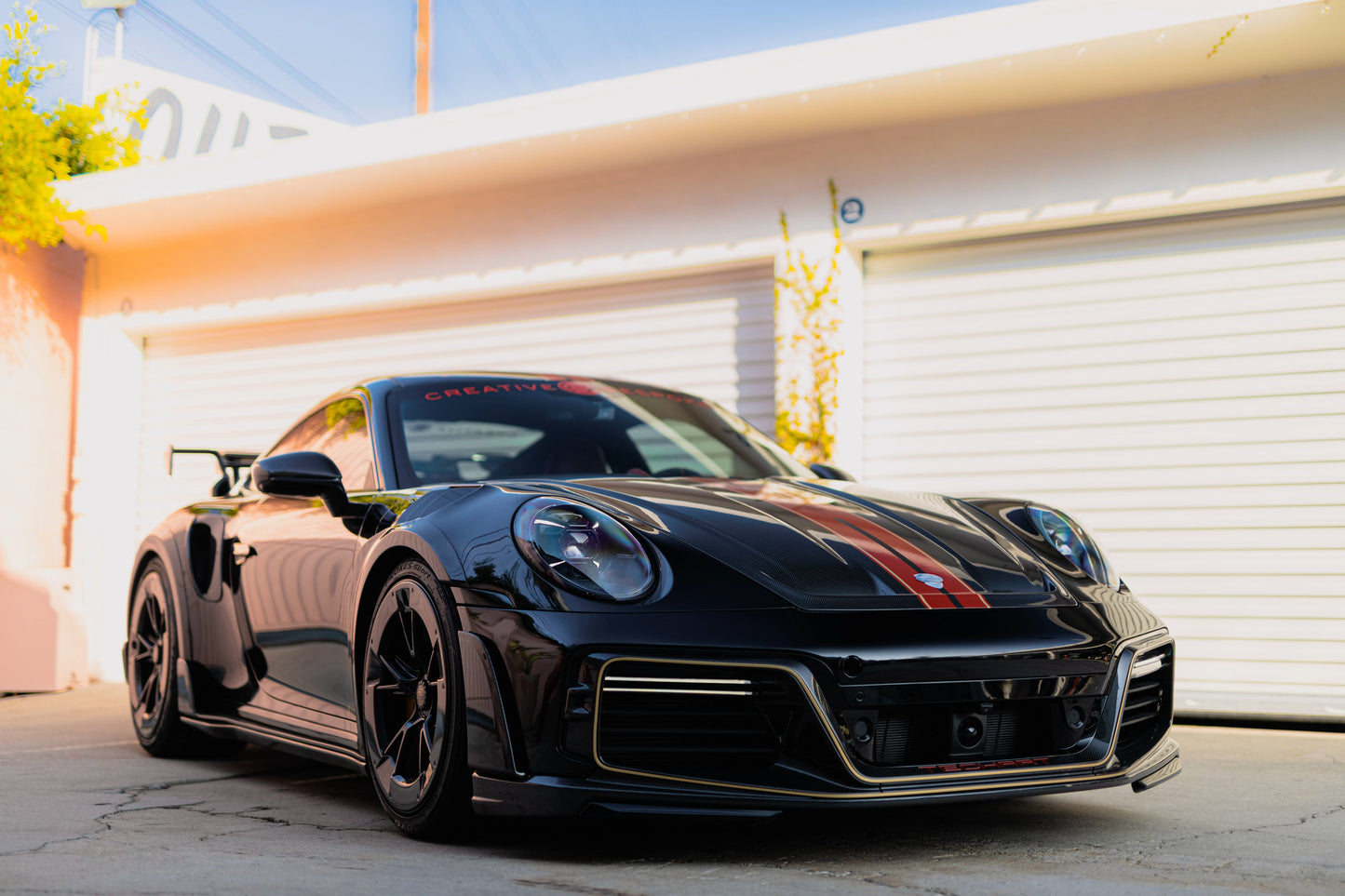 TECHART GTstreet R 13/87 based on 992 Turbo(S) - Creative Bespoke - Phoenix, AZ - SEMA21 - 2021