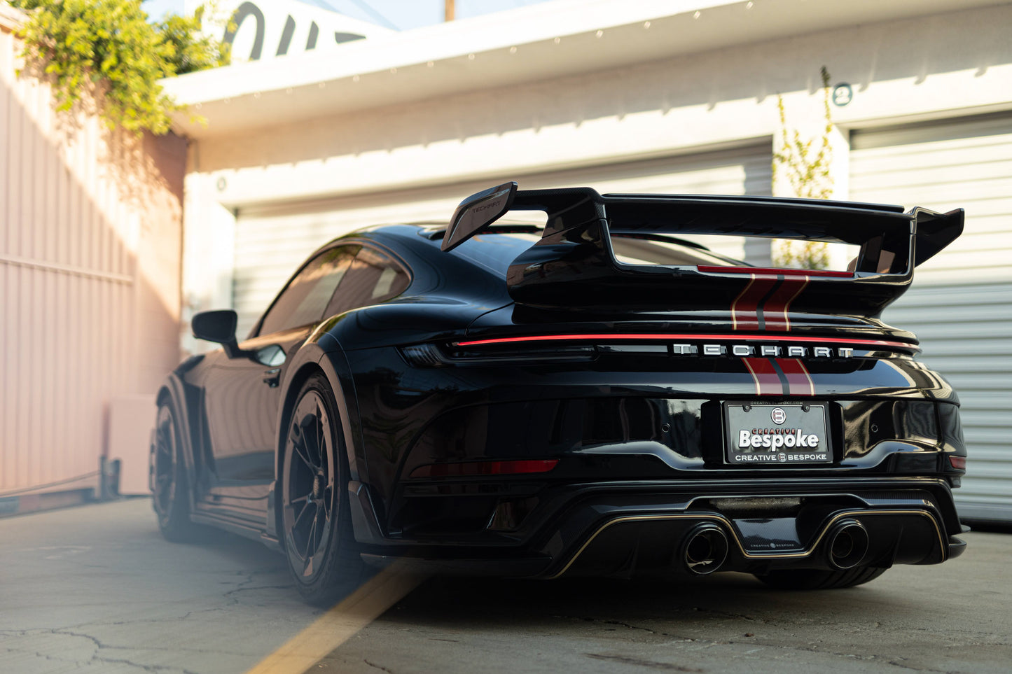 TECHART GTstreet R 13/87 based on 992 Turbo(S) - Creative Bespoke - Phoenix, AZ - SEMA21 - 2021
