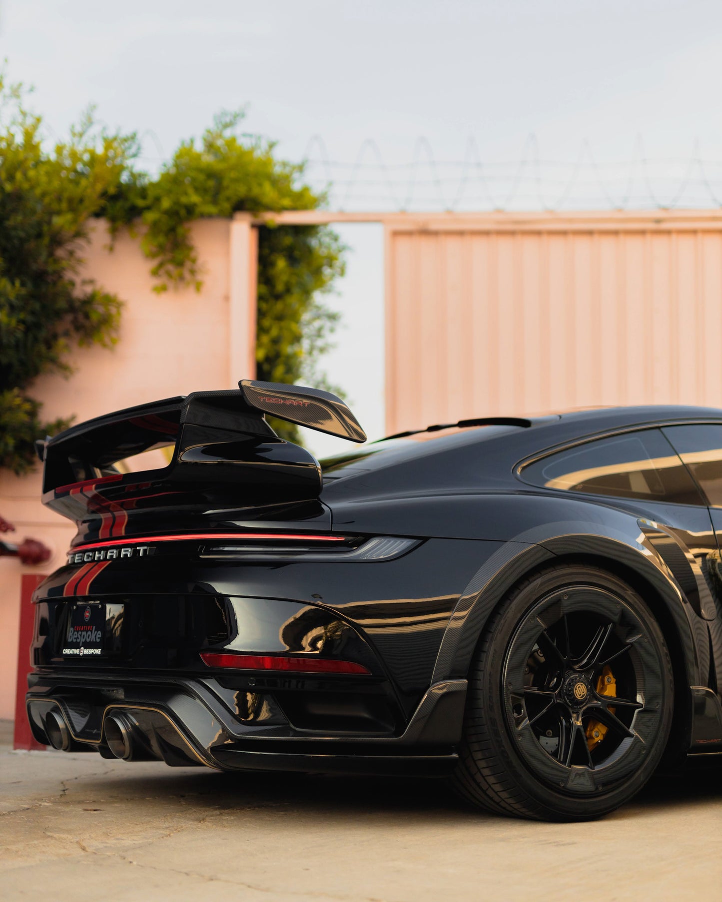 TECHART GTstreet R 13/87 based on 992 Turbo(S) - Creative Bespoke - Phoenix, AZ - SEMA21 - 2021