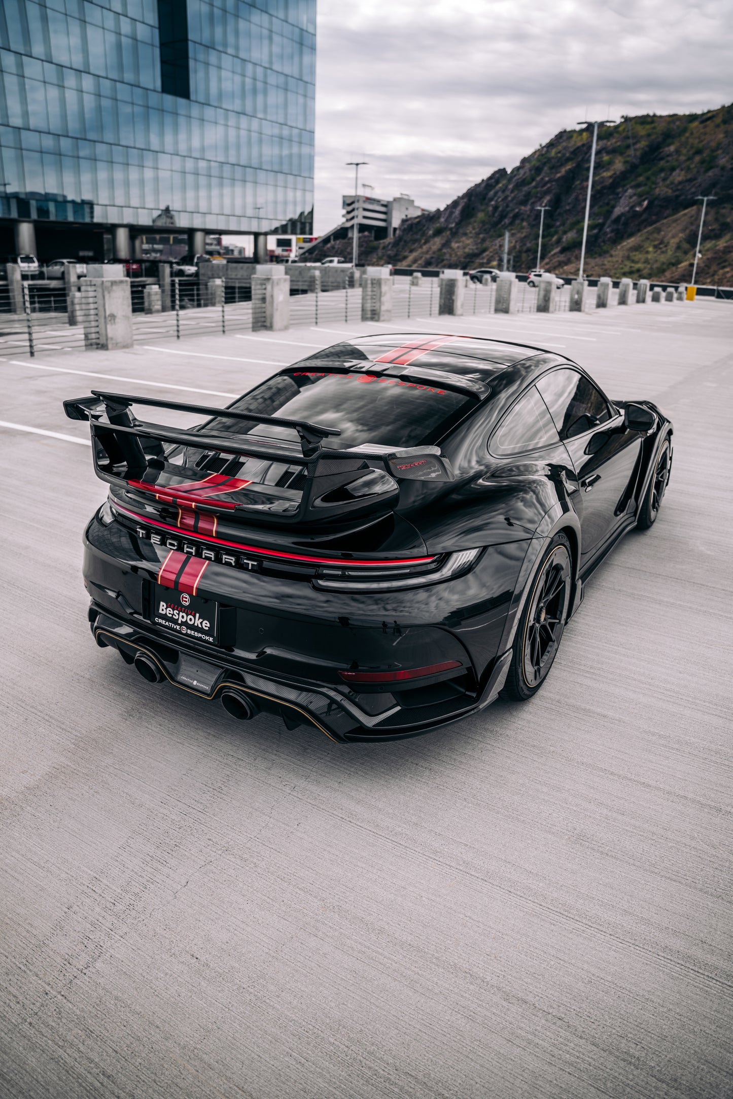 TECHART GTstreet R 13/87 based on 992 Turbo(S) - Creative Bespoke - Phoenix, AZ - SEMA21 - 2021