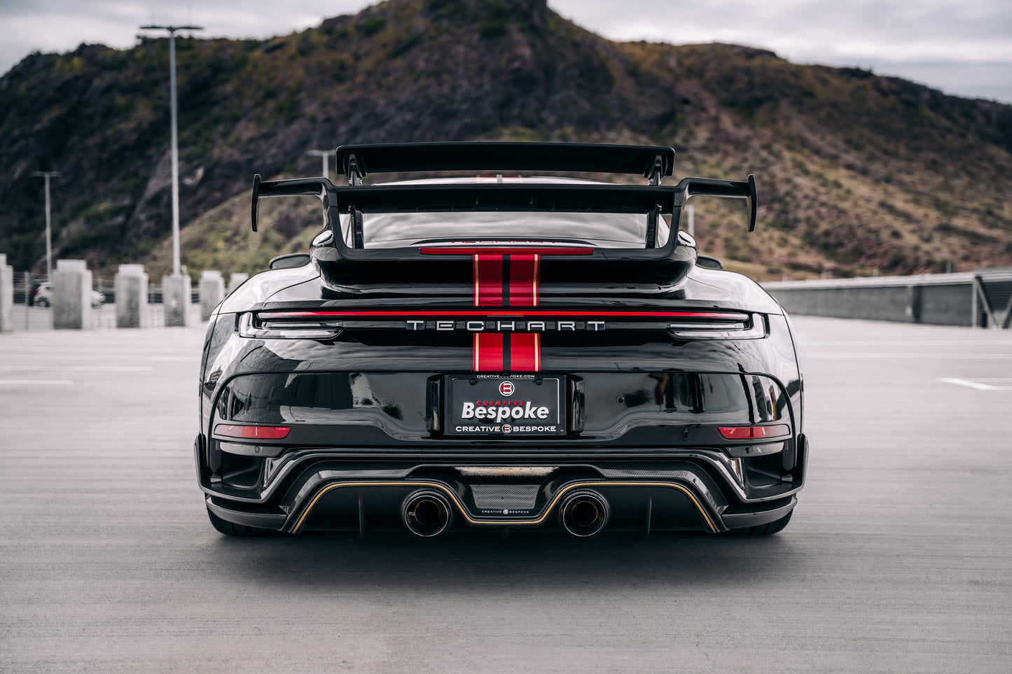 TECHART GTstreet R 13/87 based on 992 Turbo(S) - Creative Bespoke - Phoenix, AZ - SEMA21 - 2021