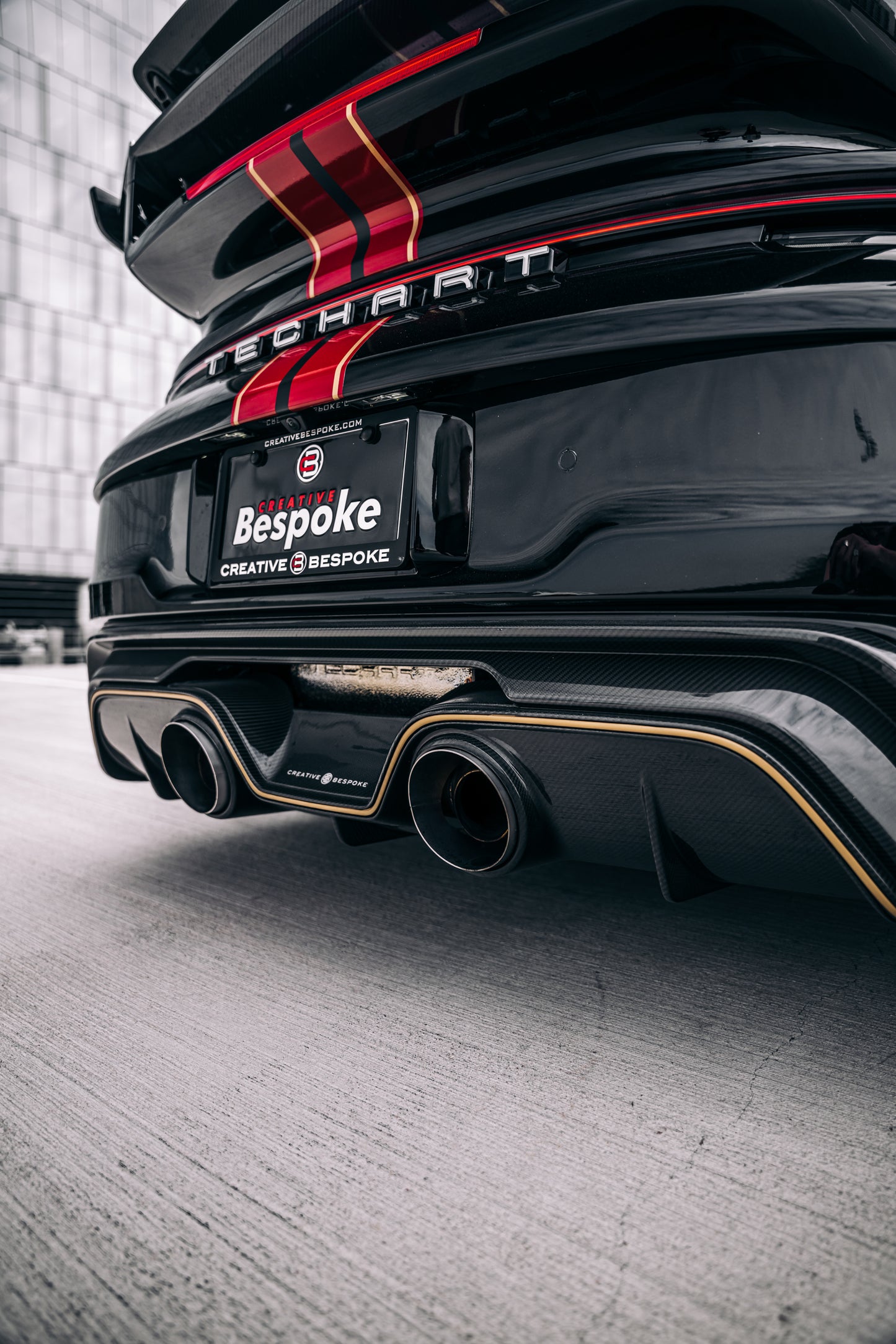 TECHART GTstreet R 13/87 based on 992 Turbo(S) - Creative Bespoke - Phoenix, AZ - SEMA21 - 2021