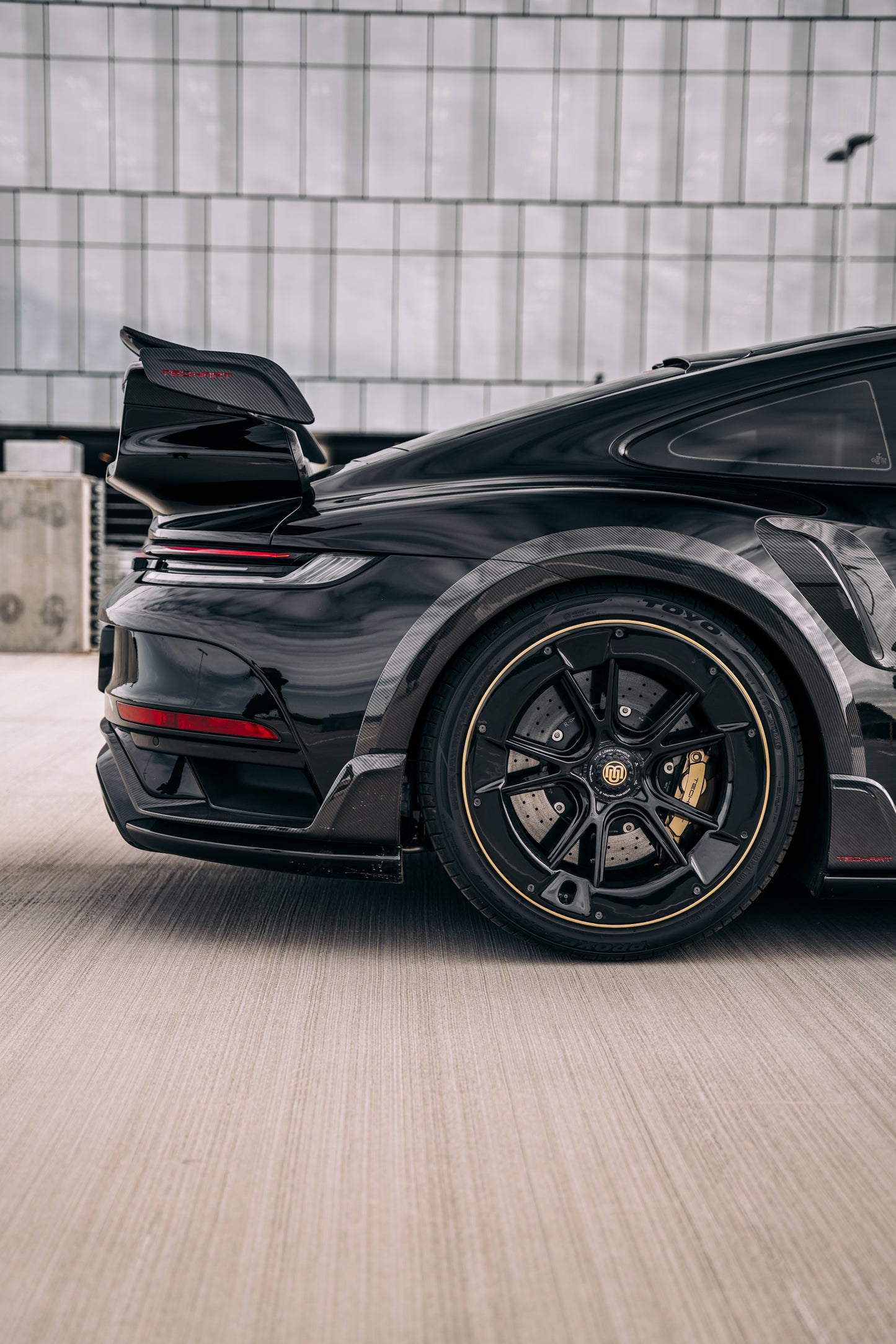 TECHART GTstreet R 13/87 based on 992 Turbo(S) - Creative Bespoke - Phoenix, AZ - SEMA21 - 2021