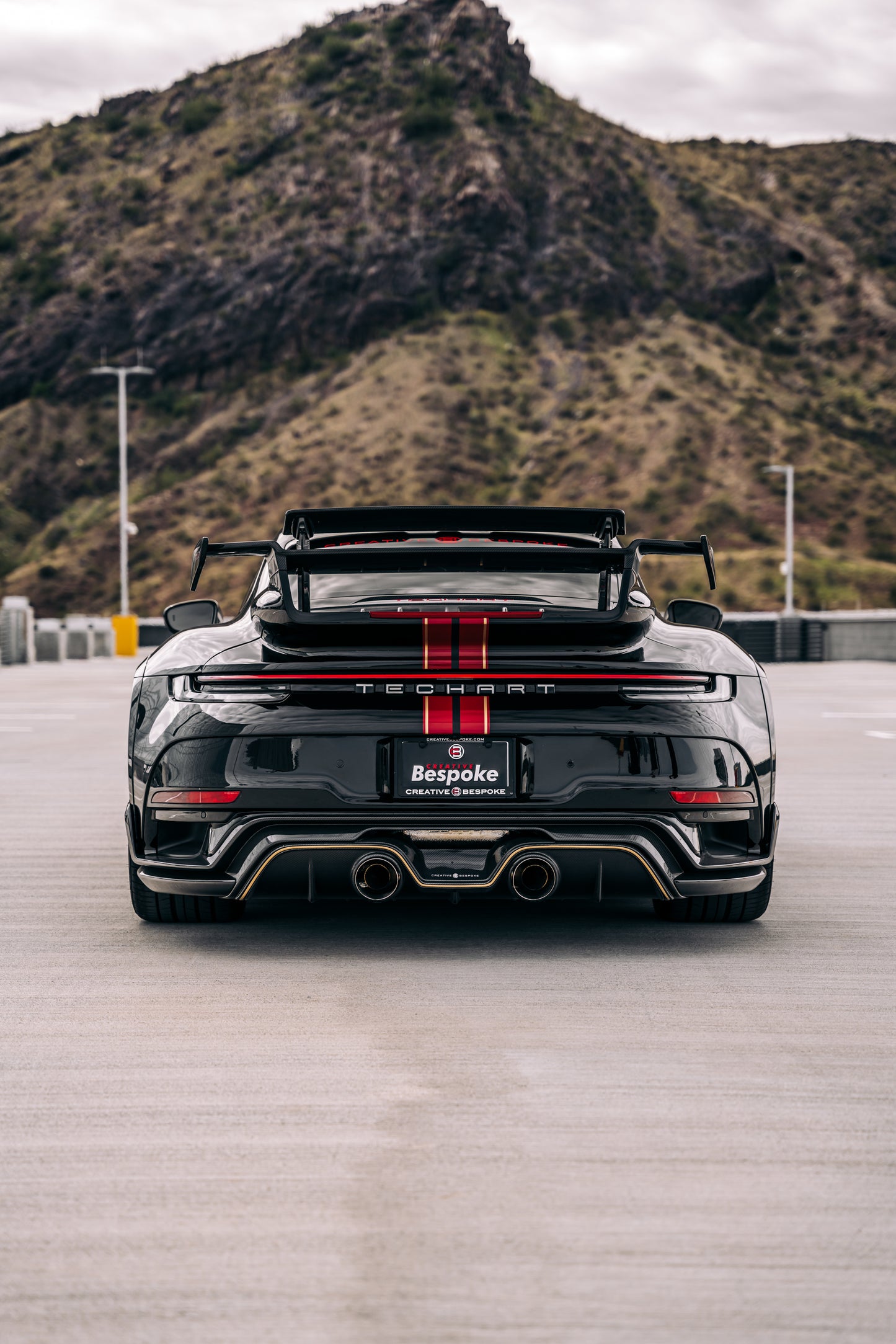 TECHART GTstreet R 13/87 based on 992 Turbo(S) - Creative Bespoke - Phoenix, AZ - SEMA21 - 2021