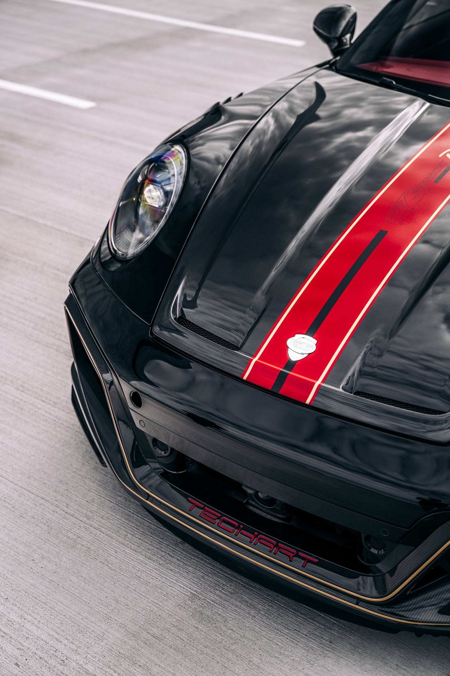 TECHART GTstreet R 13/87 based on 992 Turbo(S) - Creative Bespoke - Phoenix, AZ - SEMA21 - 2021