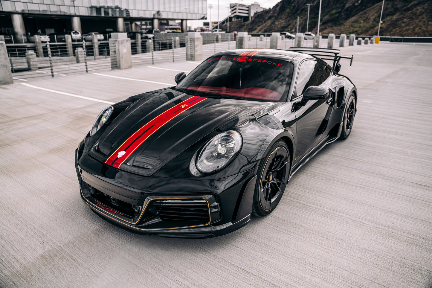 TECHART GTstreet R 13/87 based on 992 Turbo(S) - Creative Bespoke - Phoenix, AZ - SEMA21 - 2021