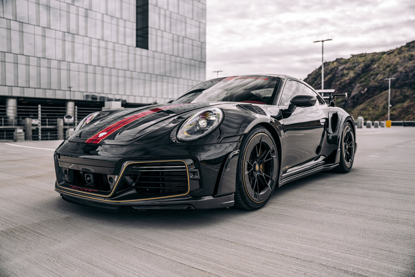 TECHART GTstreet R 13/87 based on 992 Turbo(S) - Creative Bespoke - Phoenix, AZ - SEMA21 - 2021