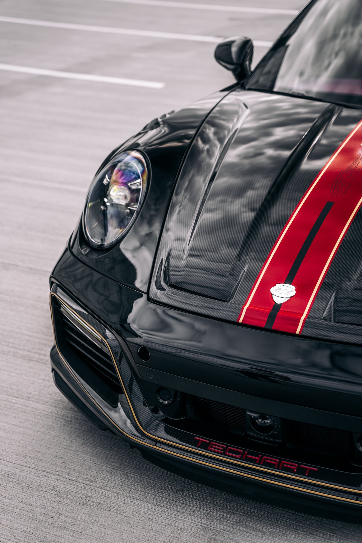TECHART GTstreet R 13/87 based on 992 Turbo(S) - Creative Bespoke - Phoenix, AZ - SEMA21 - 2021