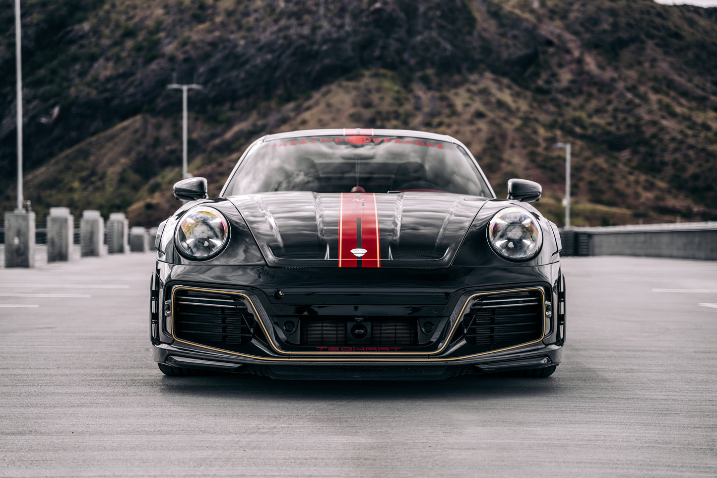 TECHART GTstreet R 13/87 based on 992 Turbo(S) - Creative Bespoke - Phoenix, AZ - SEMA21 - 2021