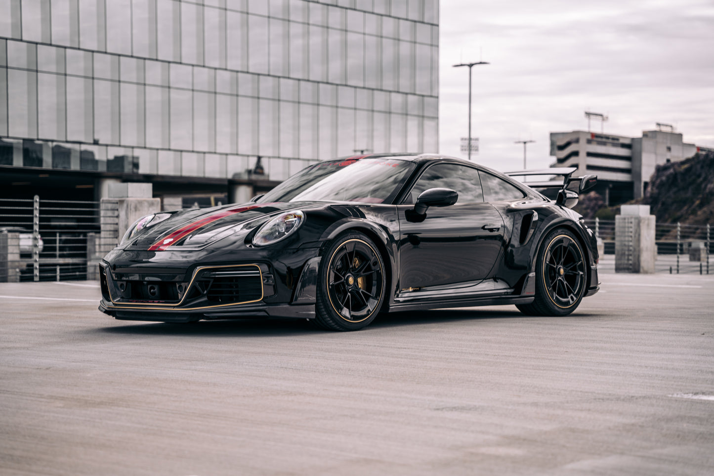 TECHART GTstreet R 13/87 based on 992 Turbo(S) - Creative Bespoke - Phoenix, AZ - SEMA21 - 2021