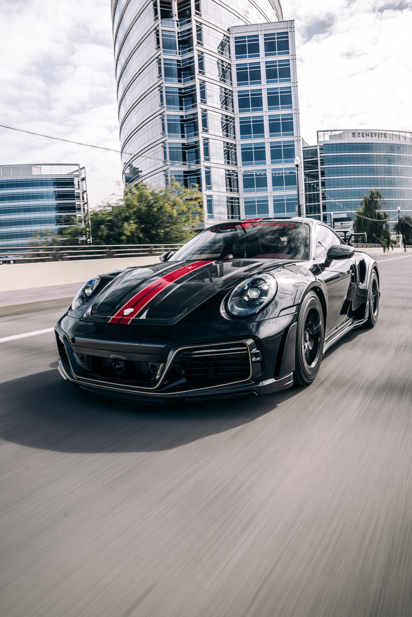 TECHART GTstreet R 13/87 based on 992 Turbo(S) - Creative Bespoke - Phoenix, AZ - SEMA21 - 2021
