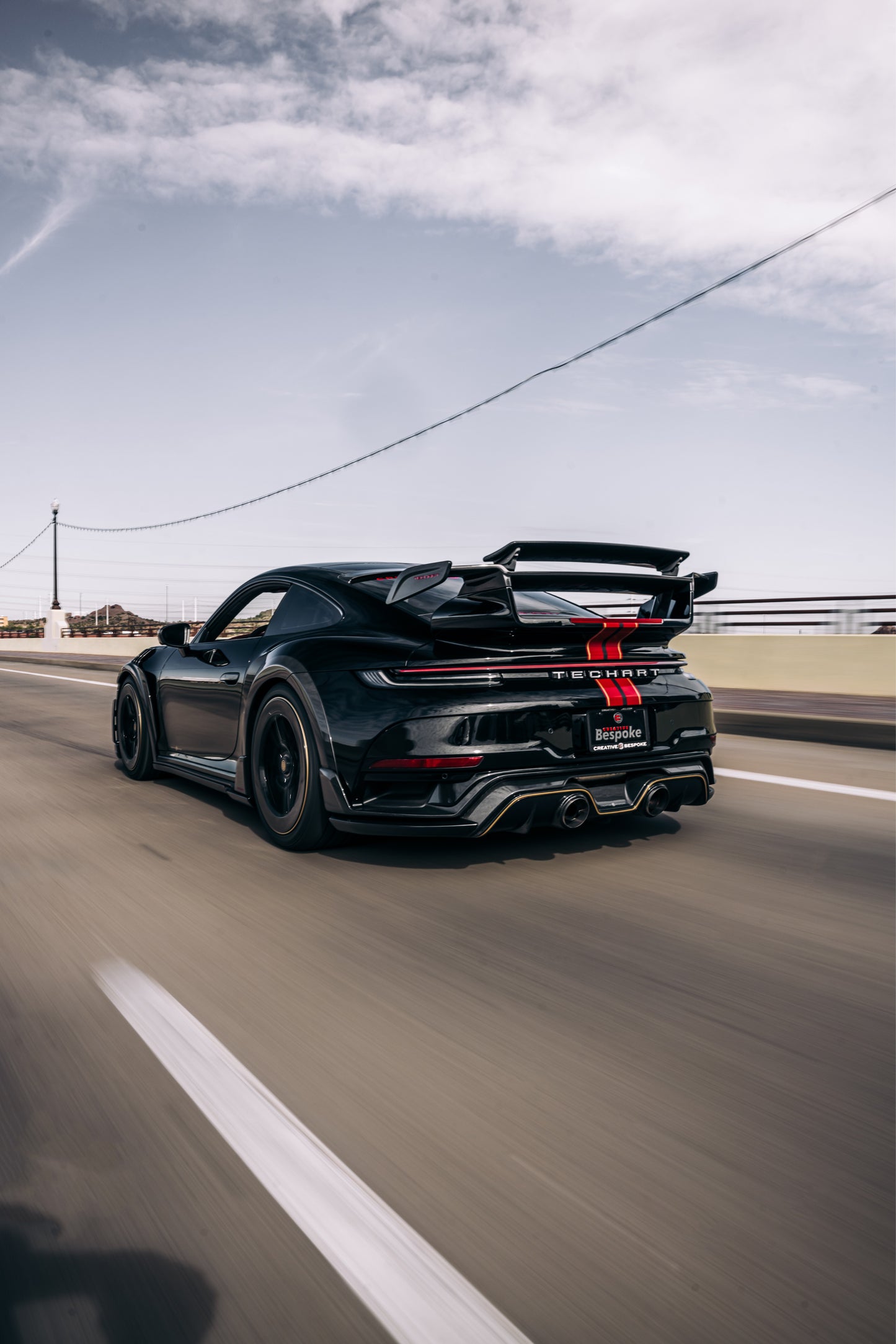 TECHART GTstreet R 13/87 based on 992 Turbo(S) - Creative Bespoke - Phoenix, AZ - SEMA21 - 2021