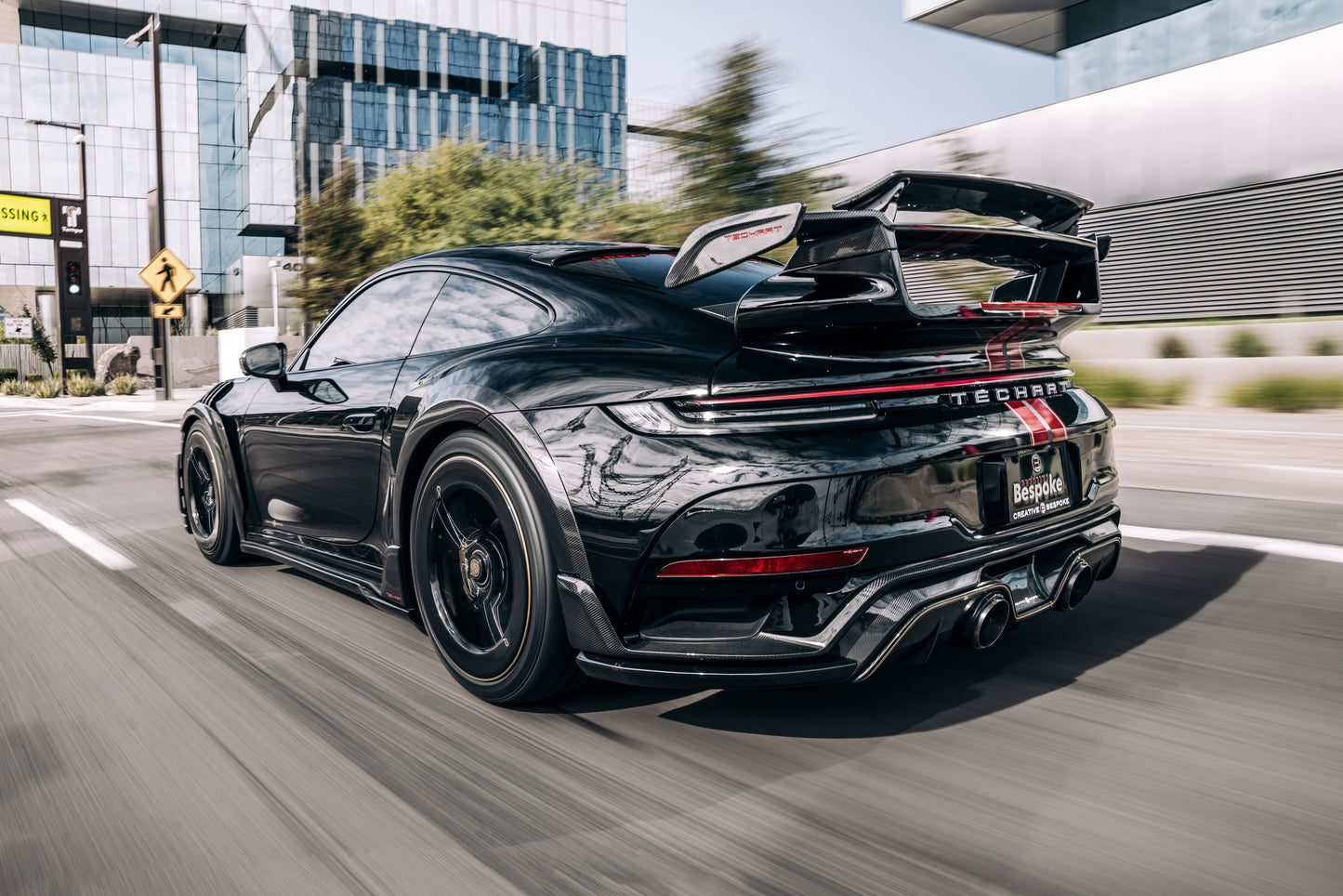 TECHART GTstreet R 13/87 based on 992 Turbo(S) - Creative Bespoke - Phoenix, AZ - SEMA21 - 2021