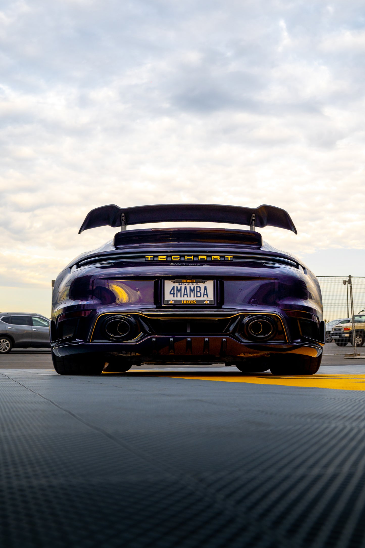 TECHART Diffusor for 992 Turbo (S)