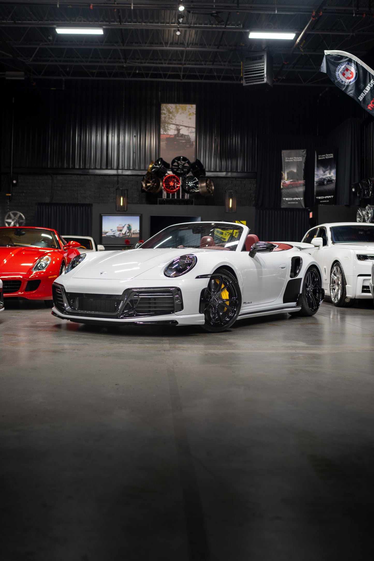 TECHART Front Apron for 992 Turbo