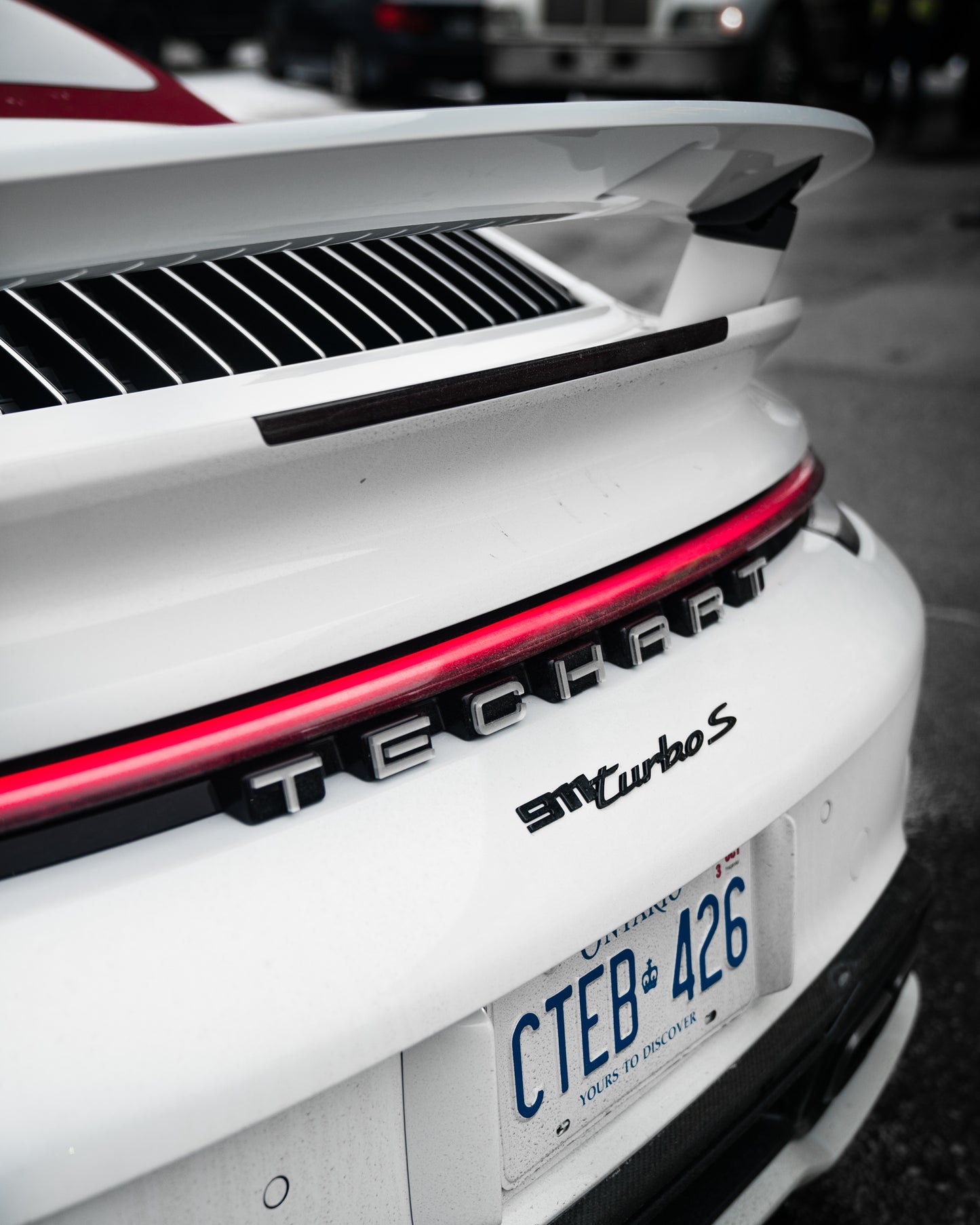 TECHART Rear Lettering for 992
