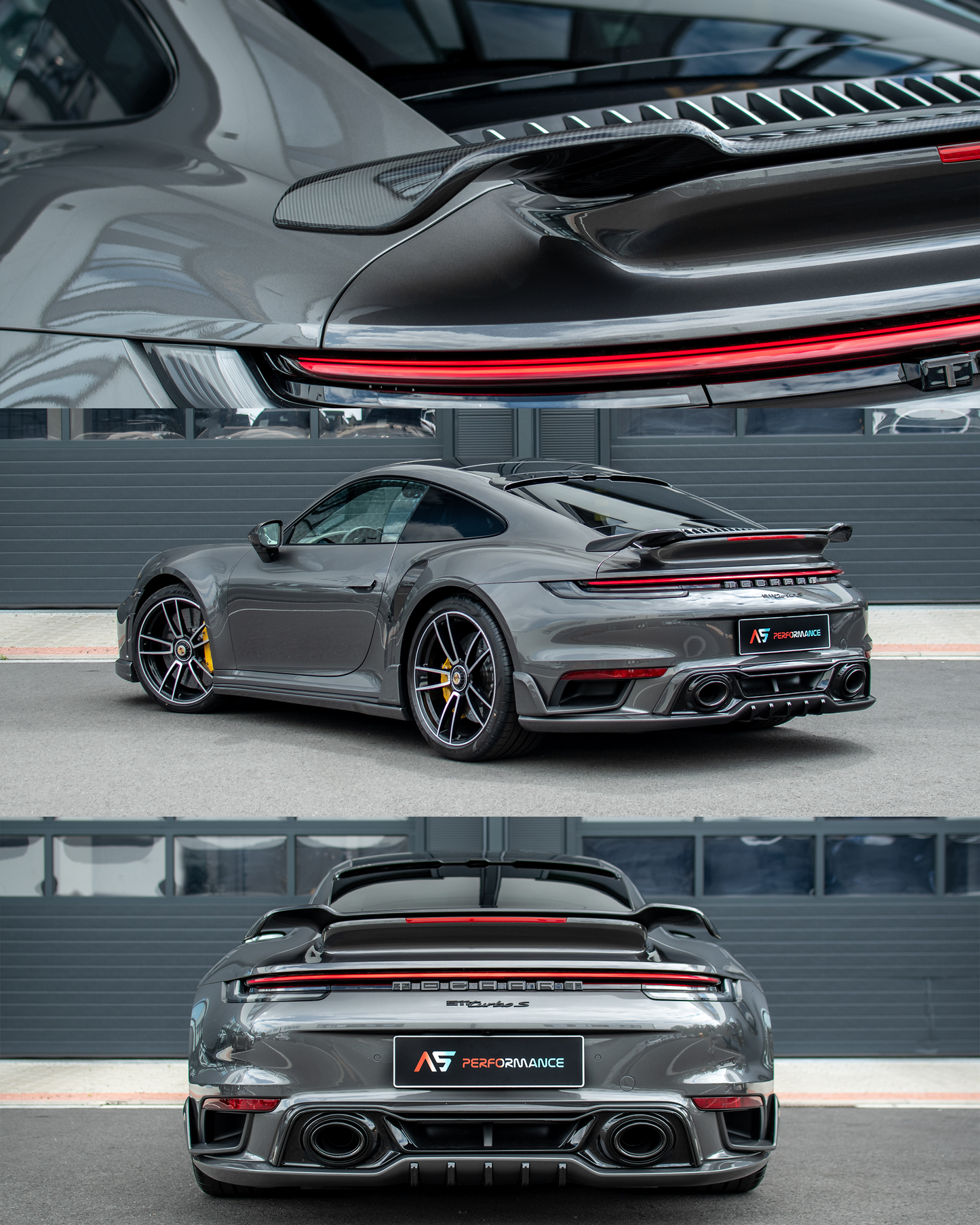 TECHART Carbon Rear Spoiler I for 992 Turbo (S)