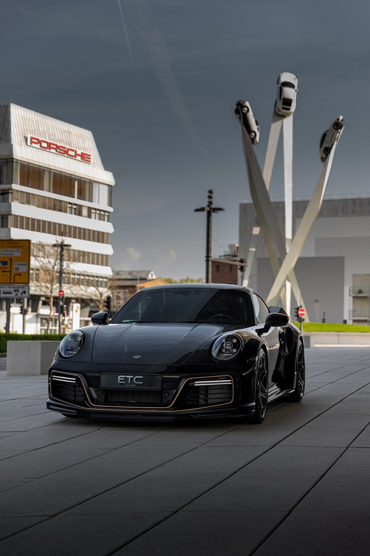 TECHART Front Apron for 992 Turbo