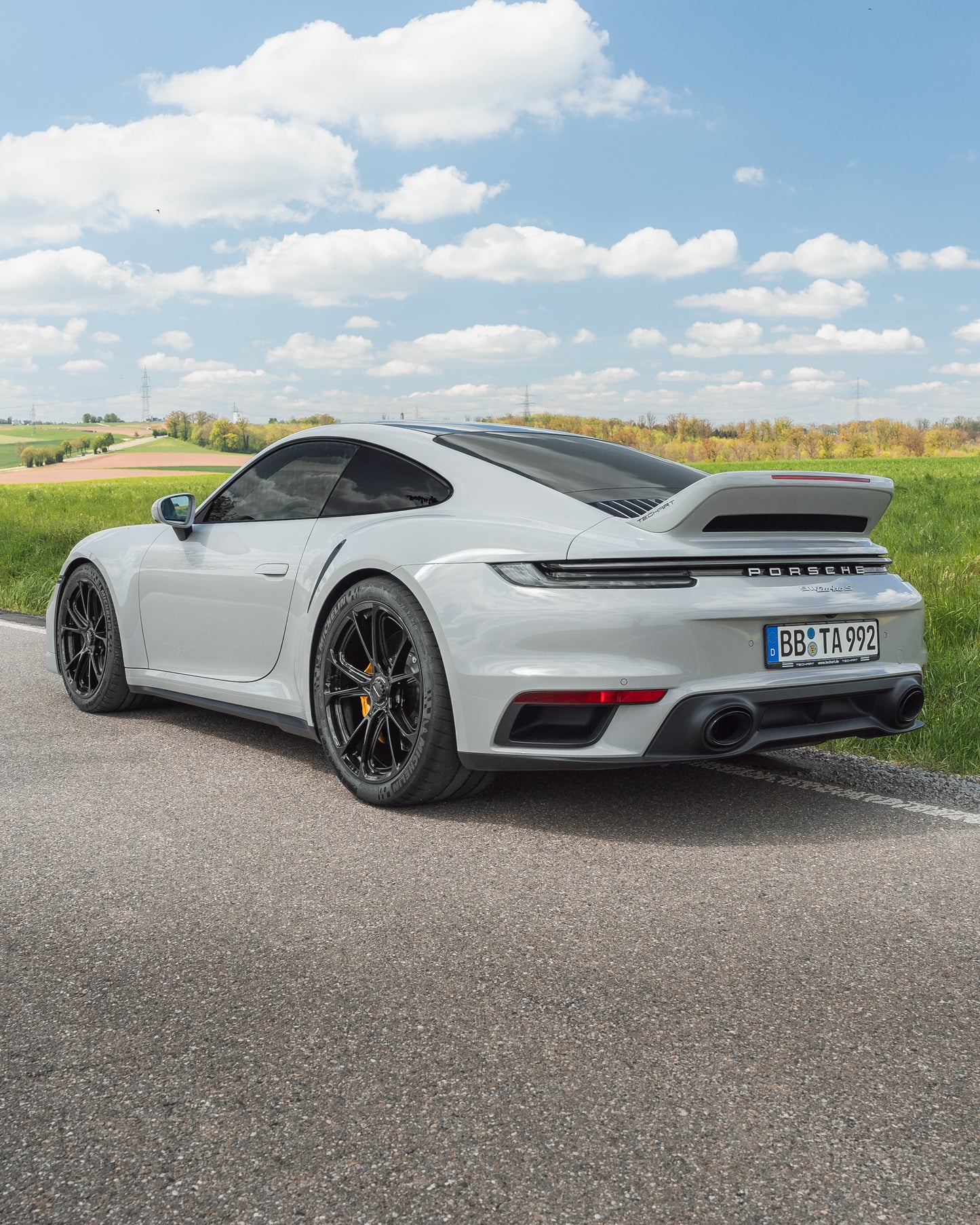 TECHART Rear Spoiler III ( Ducktail ) for 992 Coupé Carrera/ Turbo/ GT3