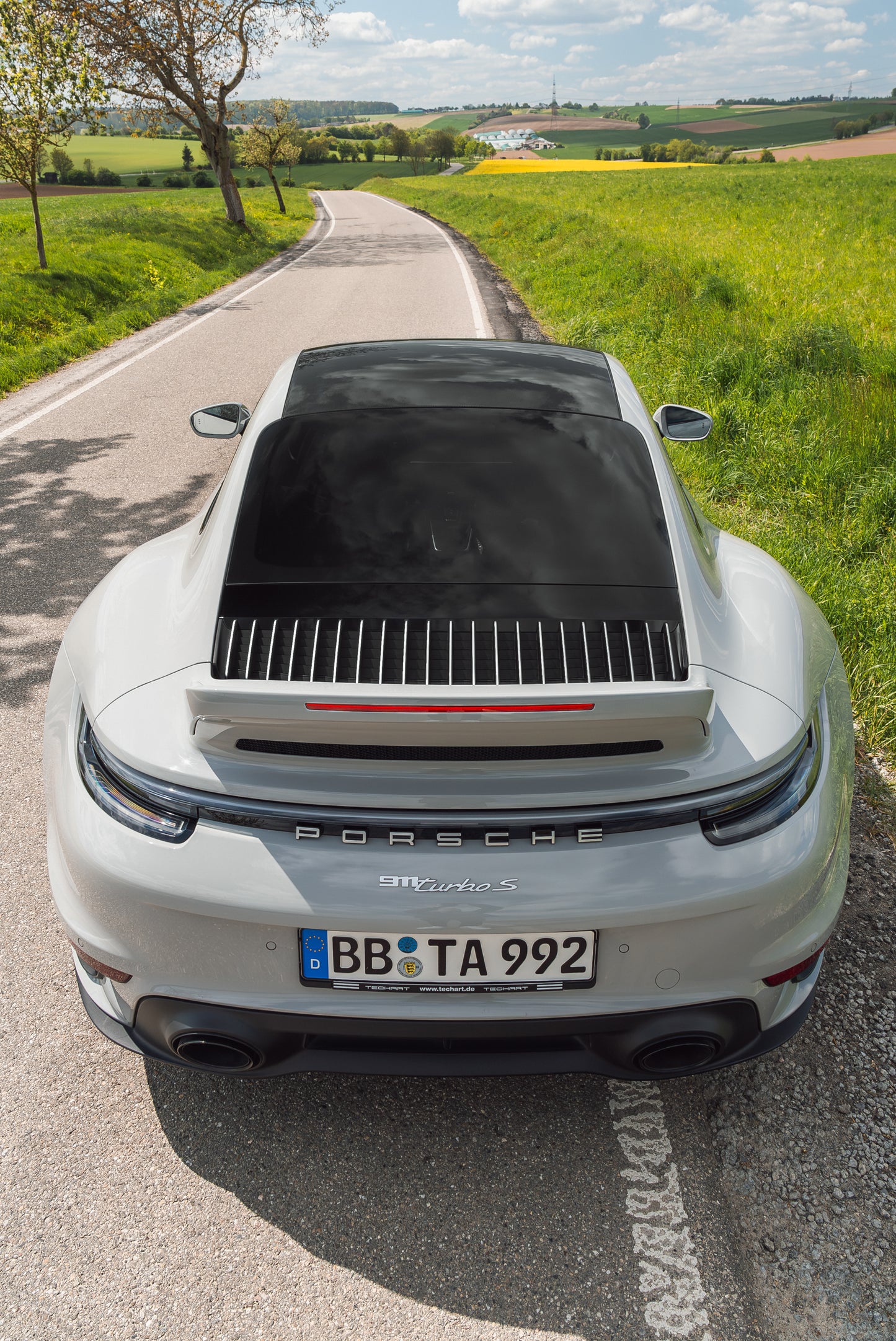 TECHART Rear Spoiler III ( Ducktail ) for 992 Coupé Carrera/ Turbo/ GT3