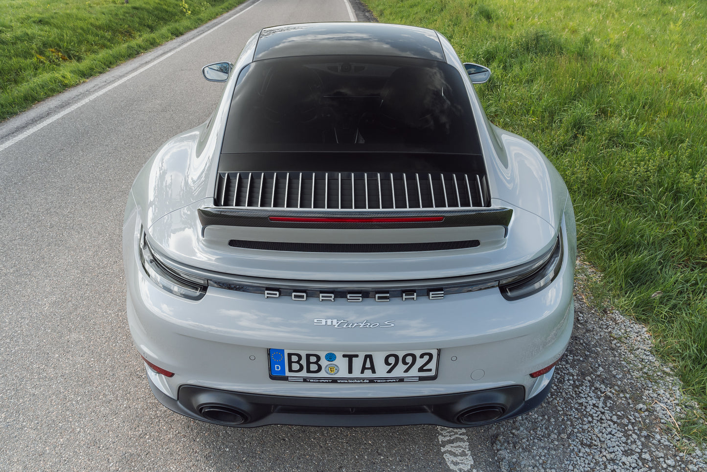 TECHART Rear Spoiler III ( Ducktail ) for 992 Coupé Carrera/ Turbo/ GT3