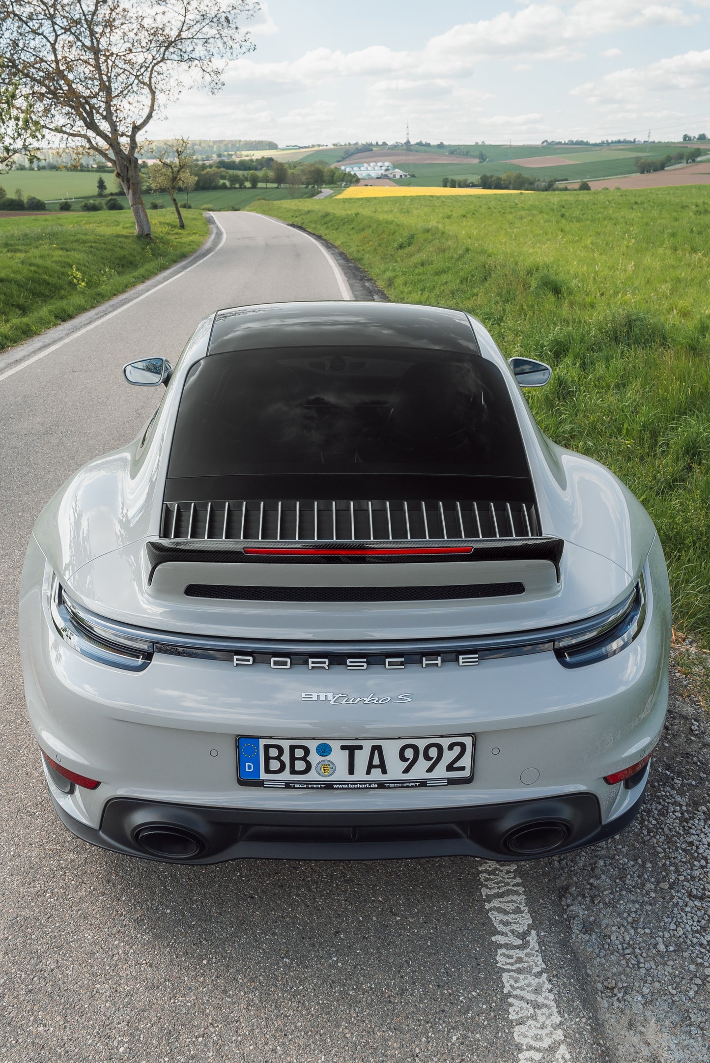 TECHART Rear Spoiler III ( Ducktail ) for 992 Coupé Carrera/ Turbo/ GT3
