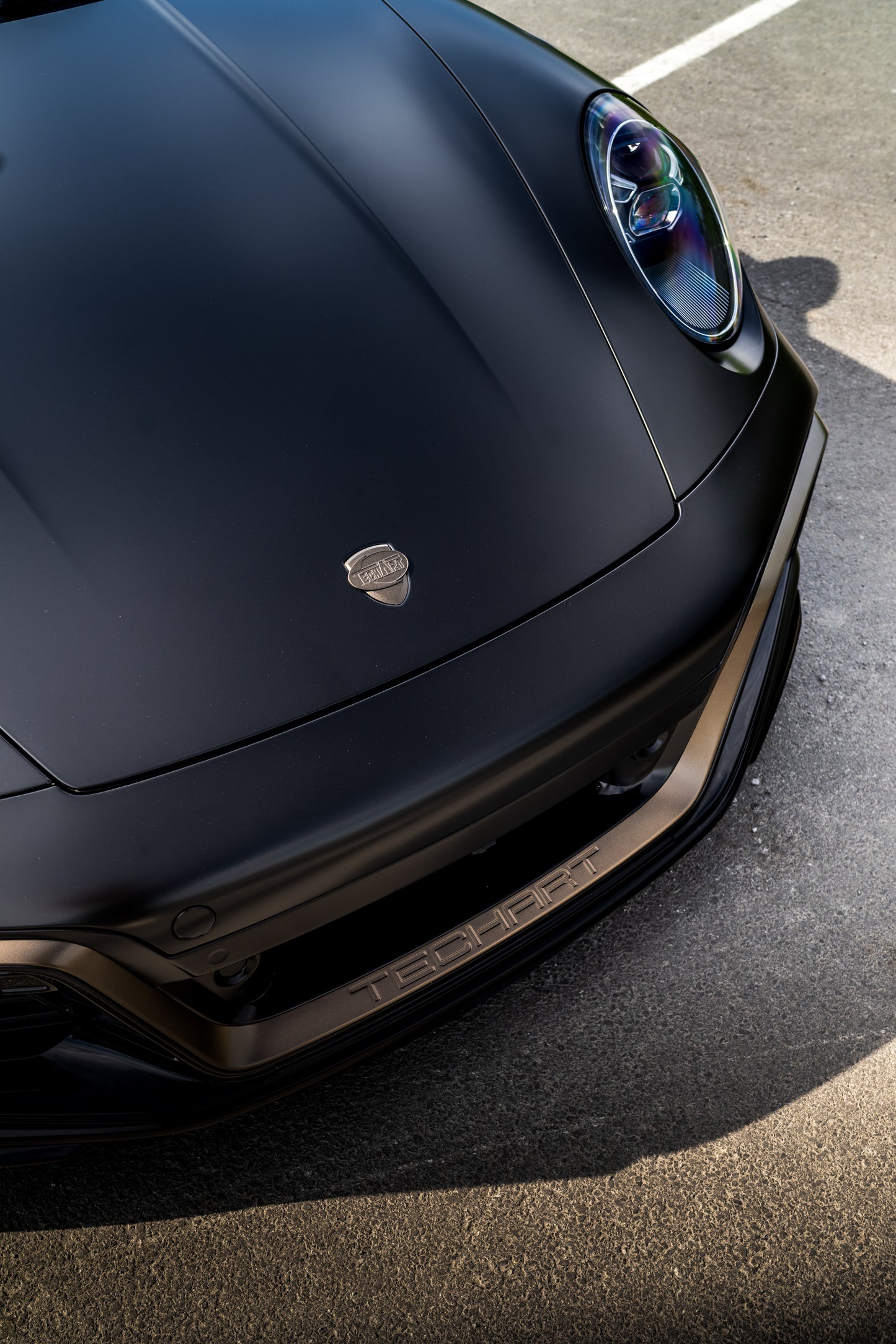 TECHART Front Apron for 992 Turbo