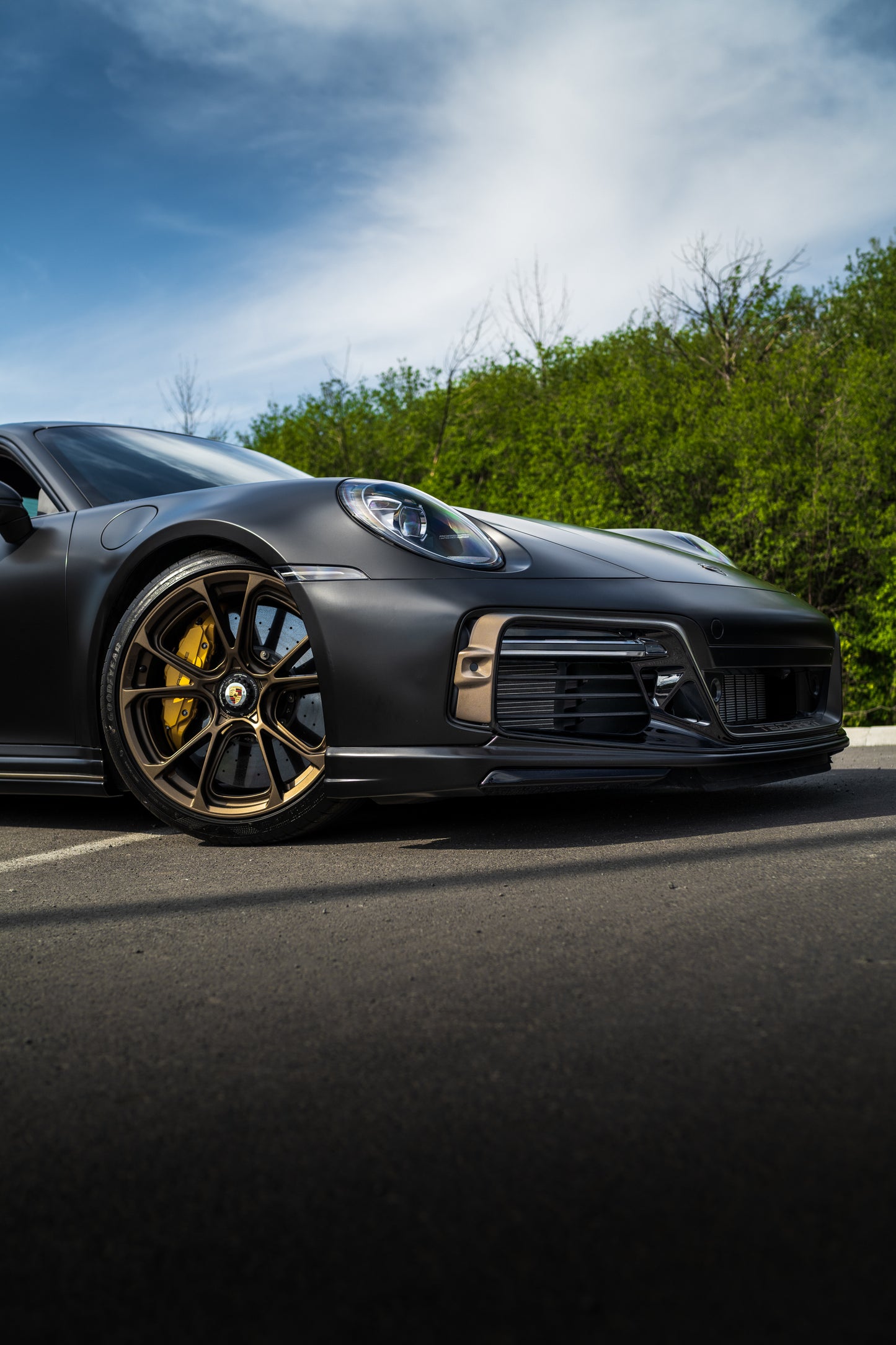 TECHART Front Apron for 992 Turbo