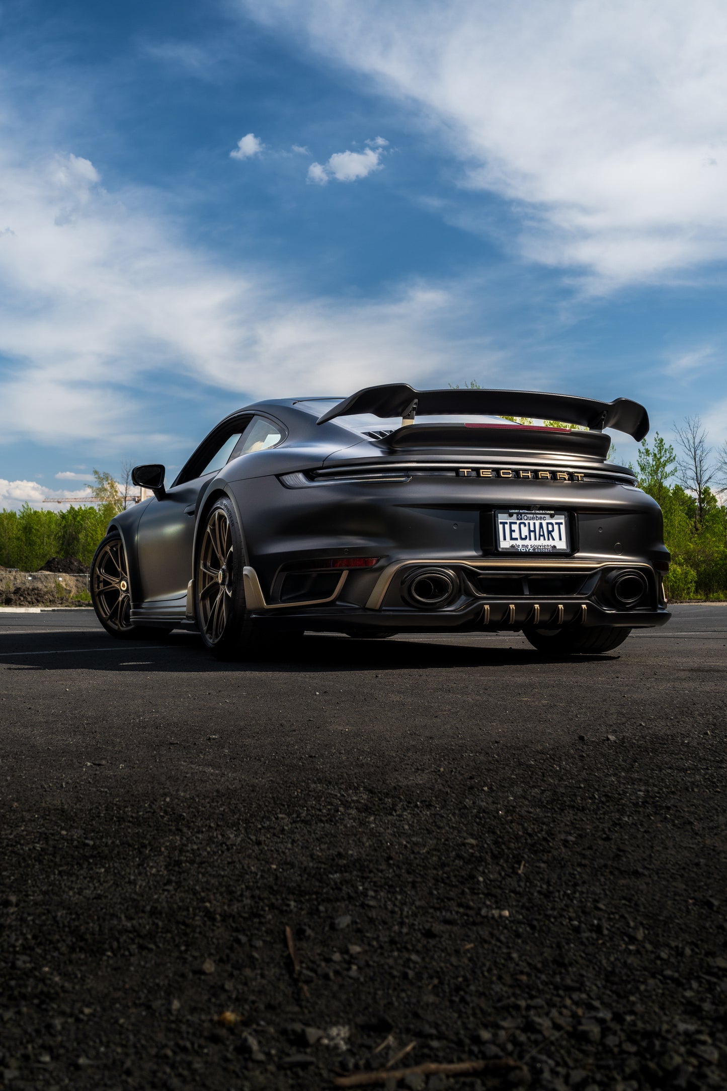 TECHART Diffusor for 992 Turbo (S)