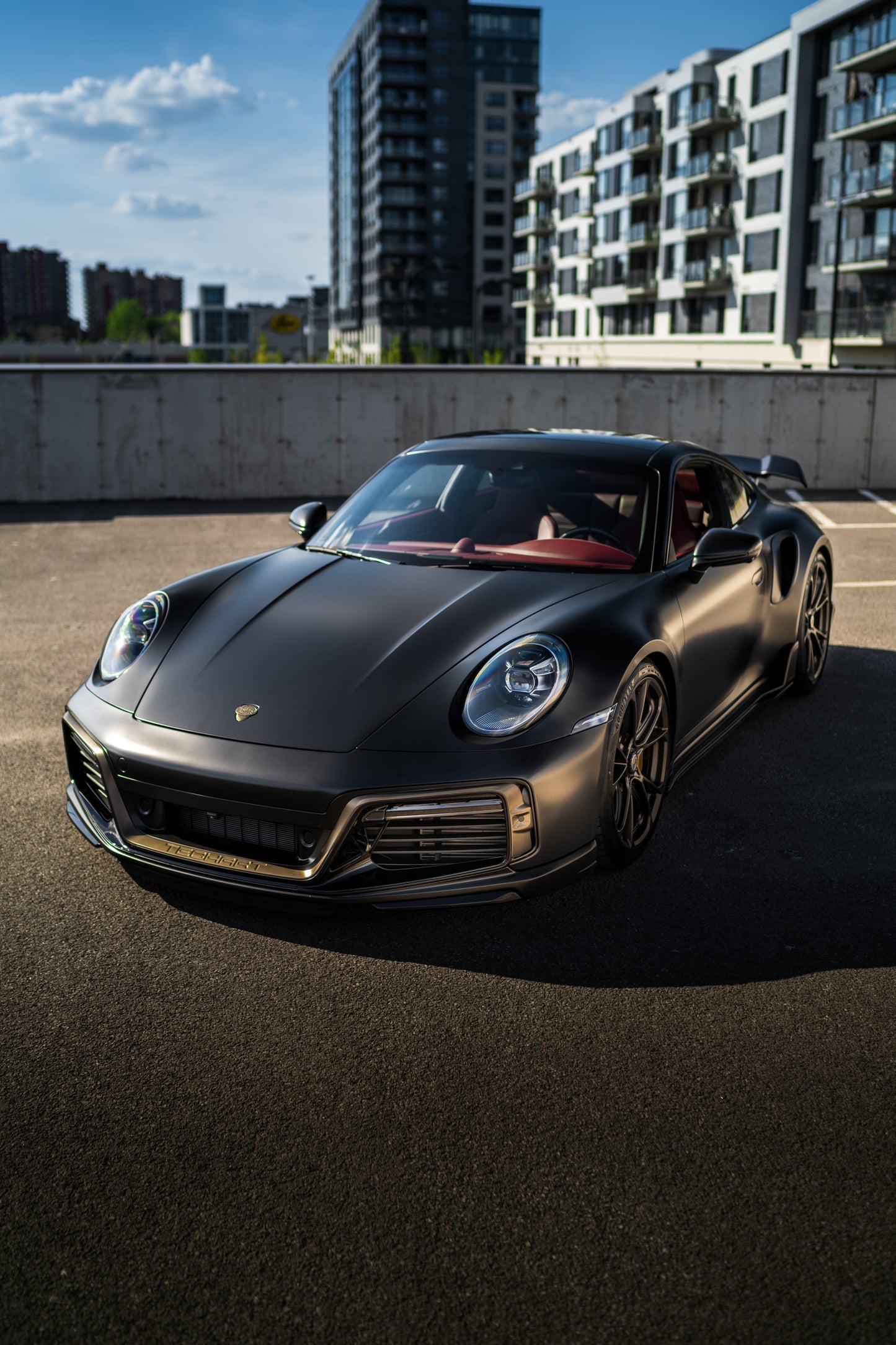 TECHART Front Apron for 992 Turbo