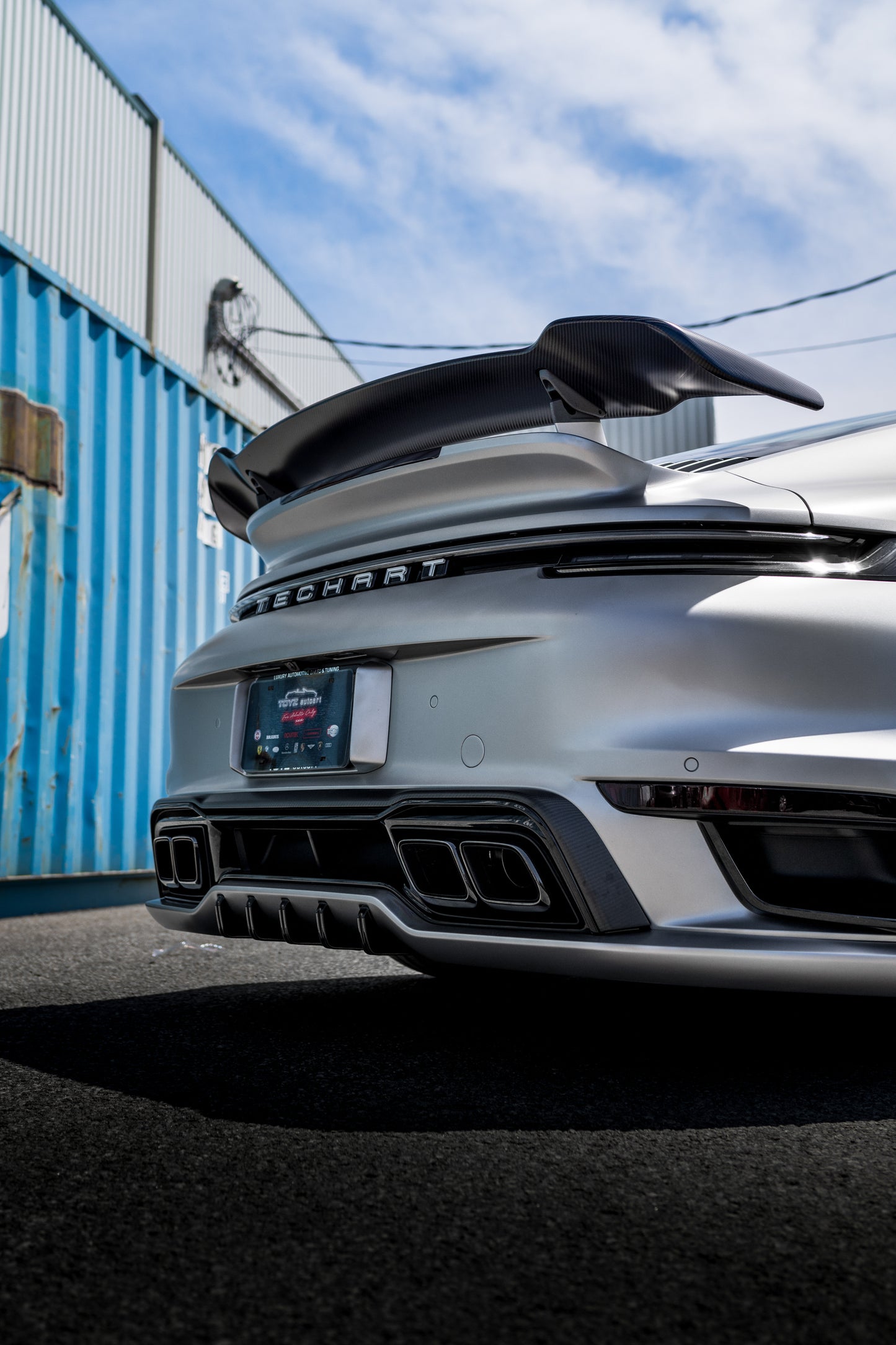 TECHART Diffusor for 992 Turbo (S)