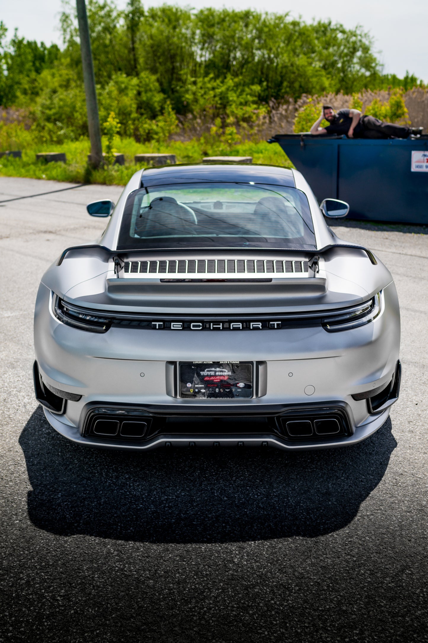 TECHART Diffusor for 992 Turbo (S)