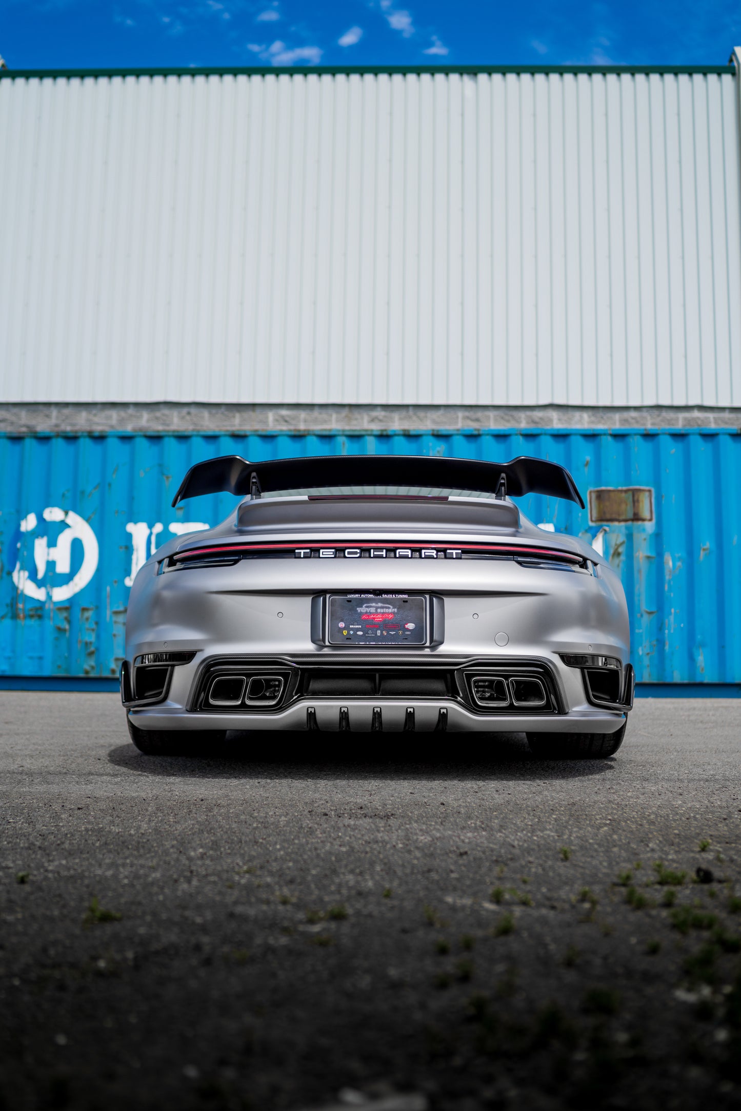 TECHART Diffusor for 992 Turbo (S)