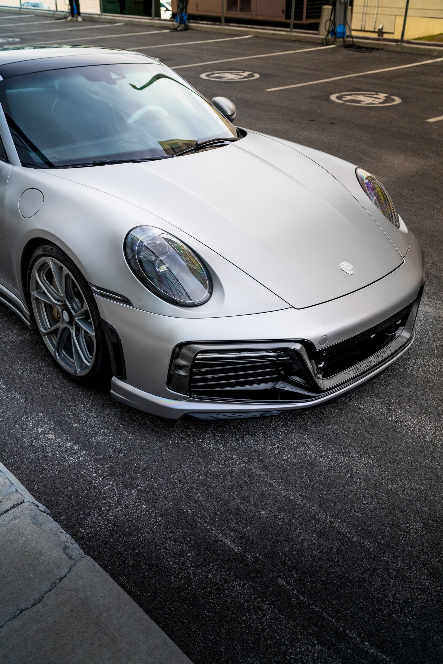 TECHART Front Apron for 992 Turbo