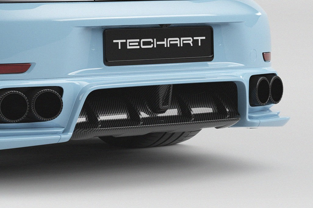 TECHART Rear Diffuser for 992.2 Turbo(S) from MY2026