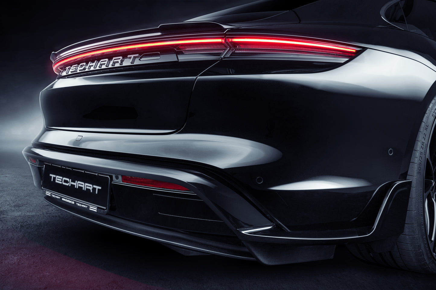 TECHART Rear Lettering for 9J1 Taycan