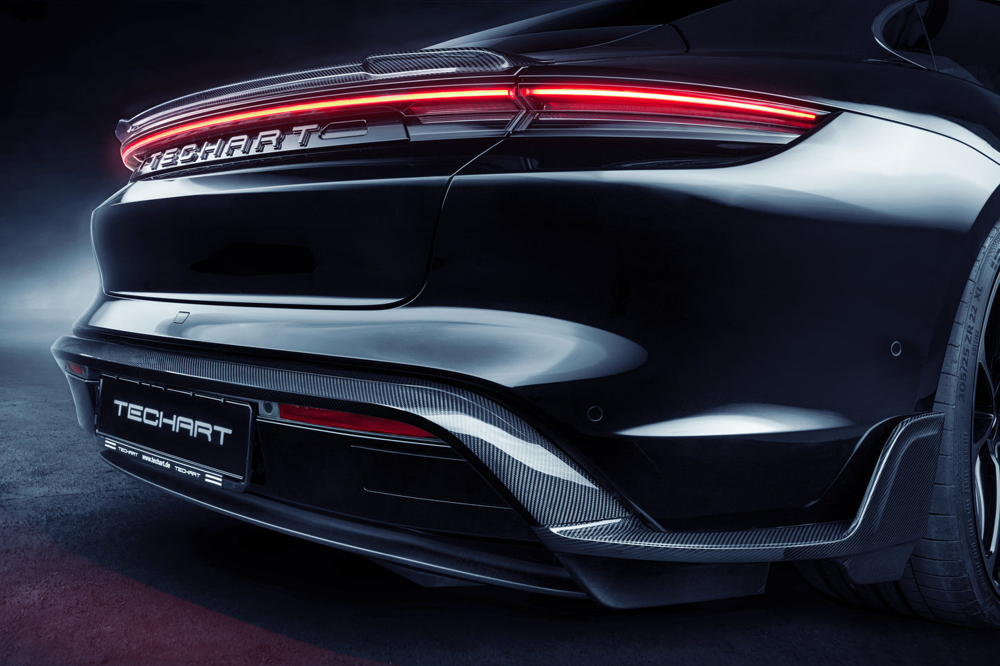 TECHART Rear Lettering for 9J1 Taycan
