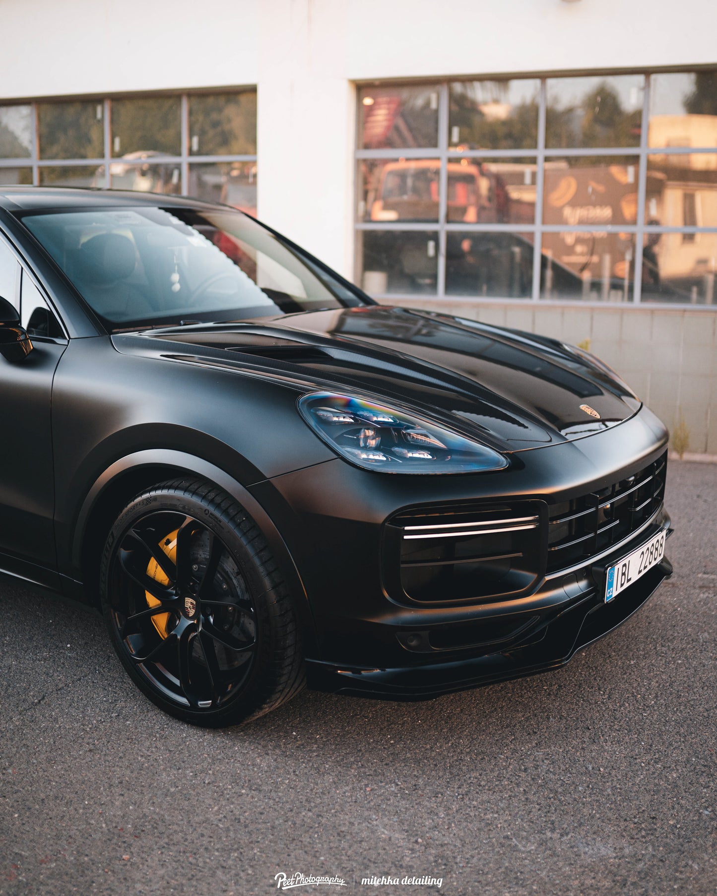 TECHART Carbon Aero Hood for 9YA/B (E3.1)Cayenne until MY23