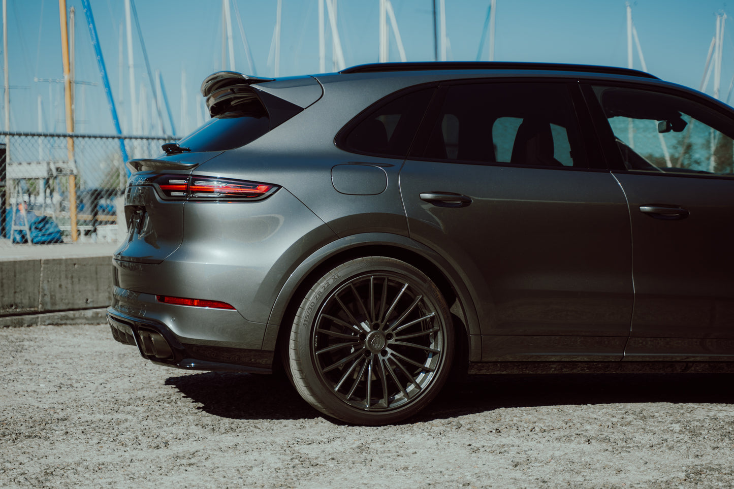 TECHART Rear Spoiler Panel for E3 (9YA) Cayenne