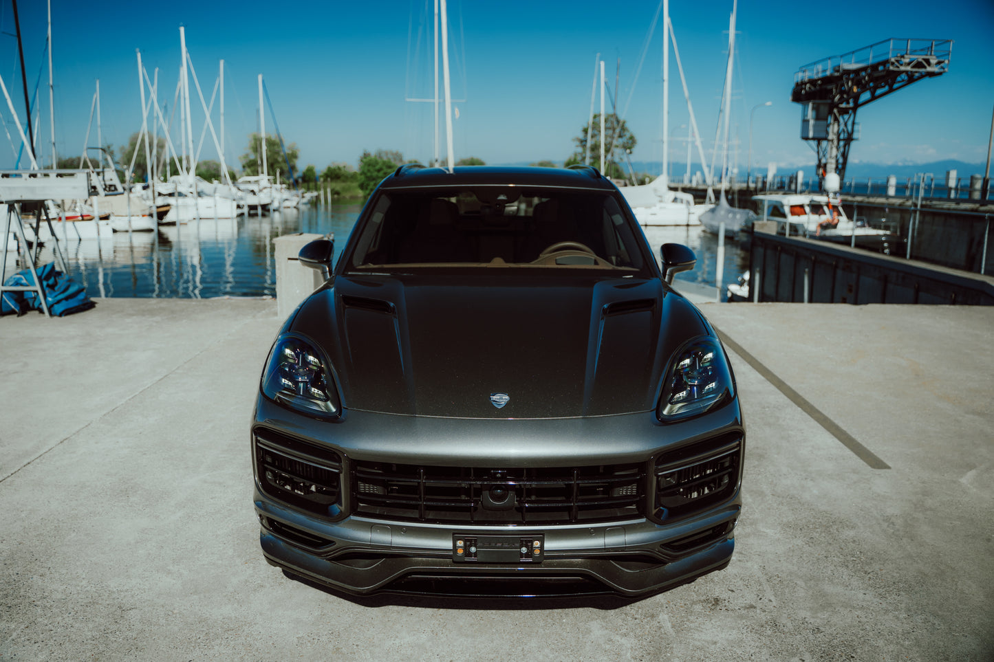 TECHART Carbon Aero Hood for 9YA/B (E3.1)Cayenne until MY23