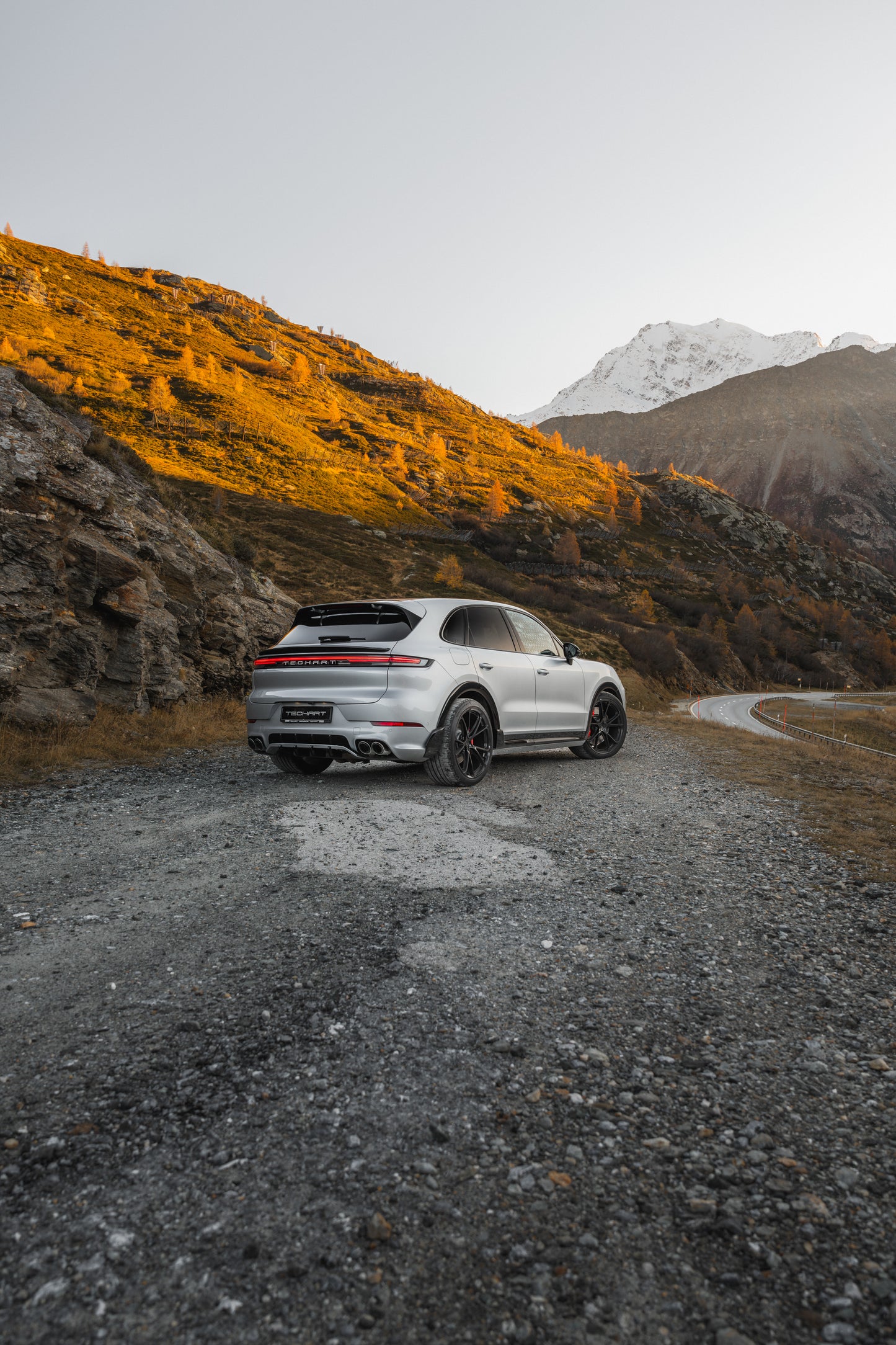 TECHART Rear Diffuser “Four Fast Fins” for E3.2 Cayenne with SportDesign starting MY24