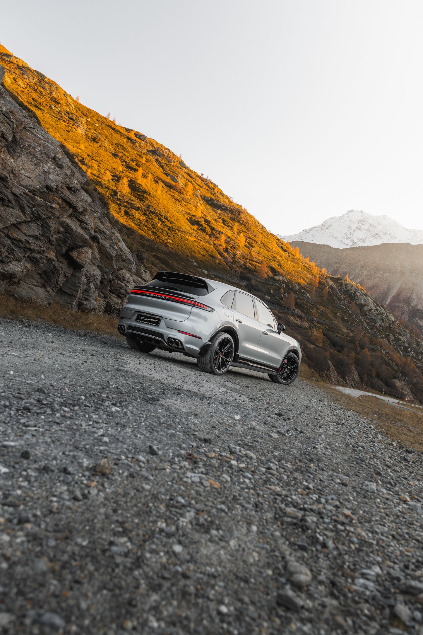 TECHART Rear Diffuser “Four Fast Fins” for E3.2 Cayenne with SportDesign starting MY24