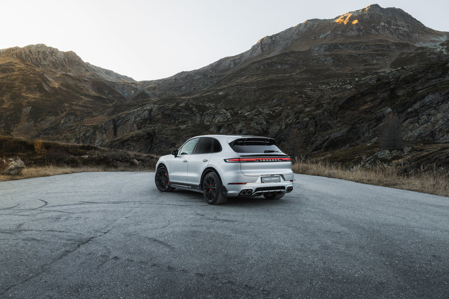 TECHART Lower Aerokit I for E3.2 Cayenne (with SportDesign)