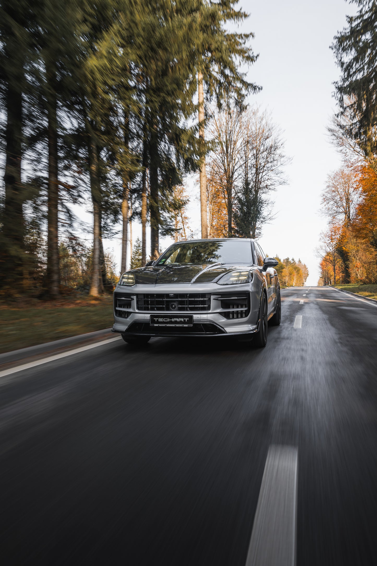 TECHART Lower Aerokit I for E3.2 Cayenne (with SportDesign)