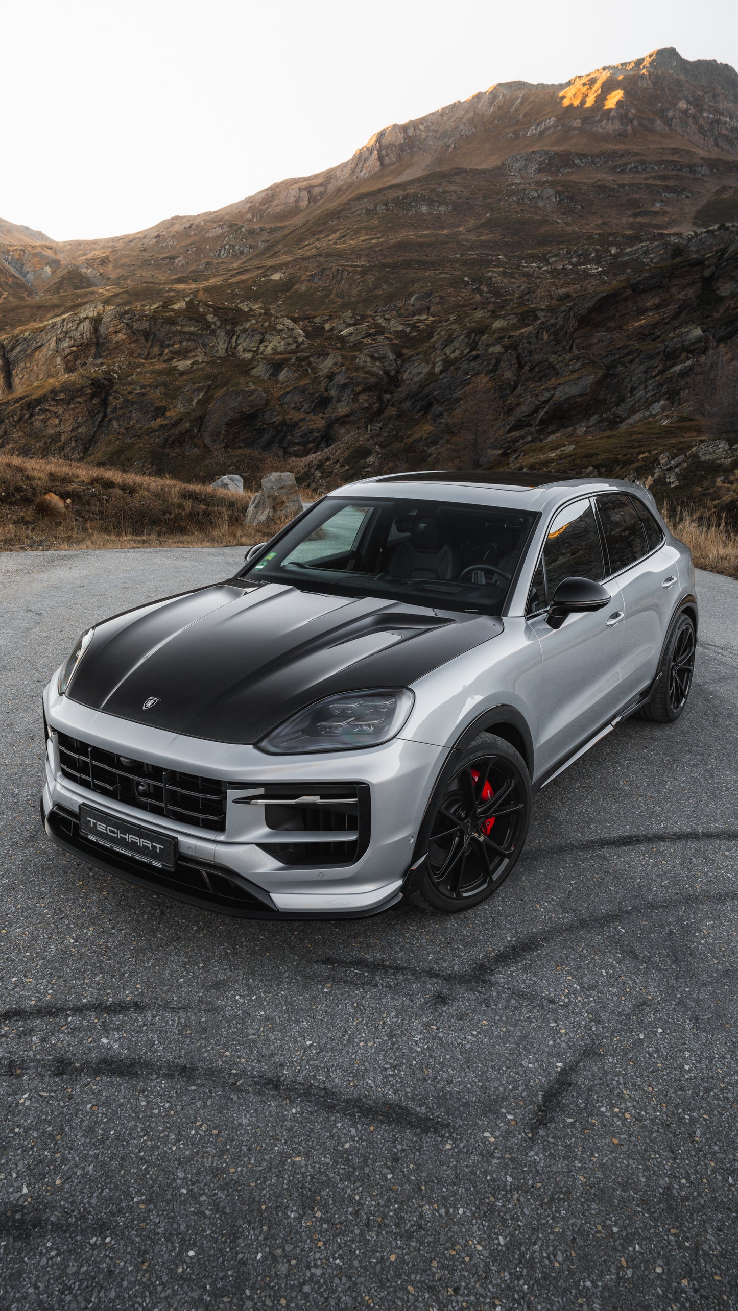 TECHART Rear Diffuser “Four Fast Fins” for E3.2 Cayenne with SportDesign starting MY24